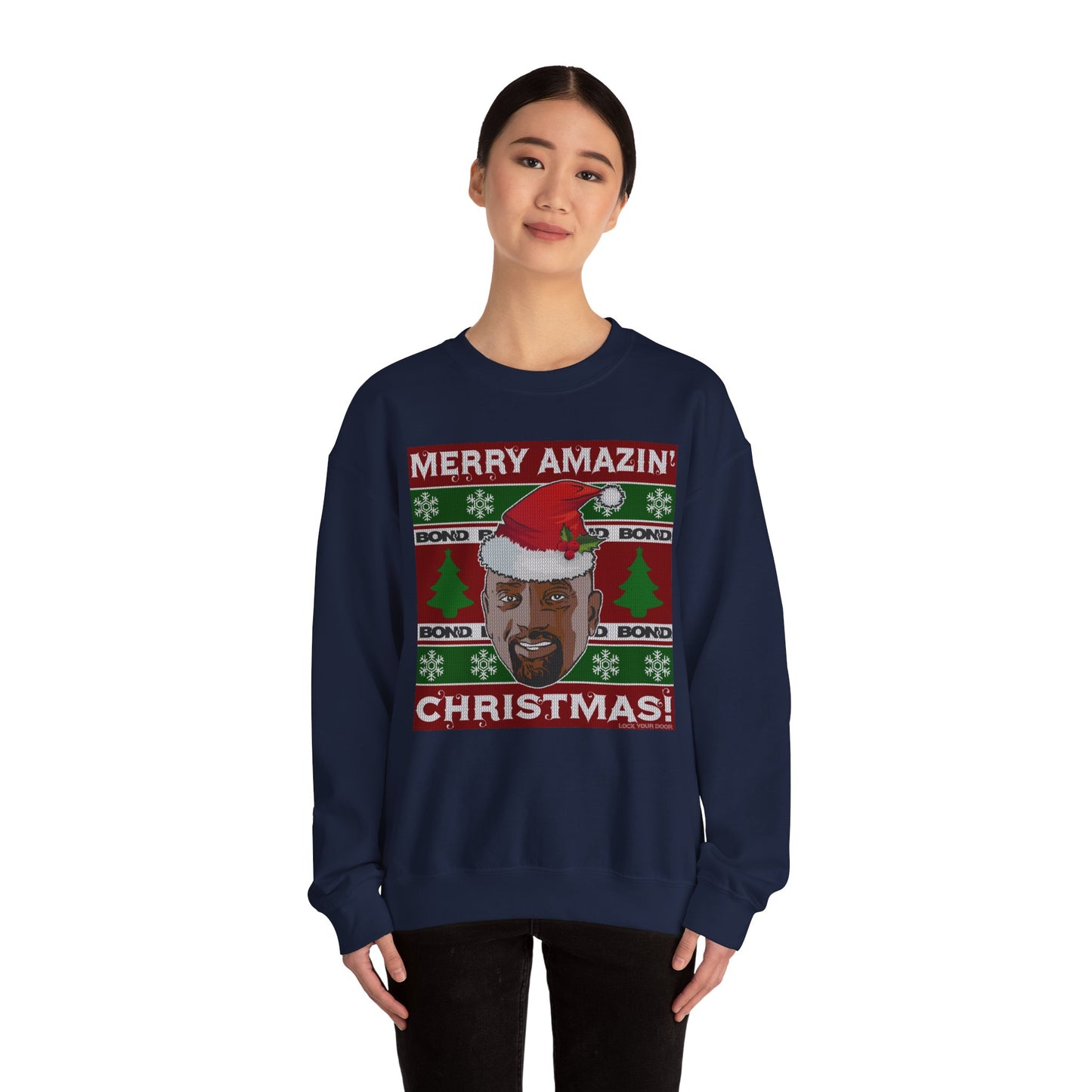 Amazin' Christmas "Sweater" - Unisex Crewneck Sweatshirt