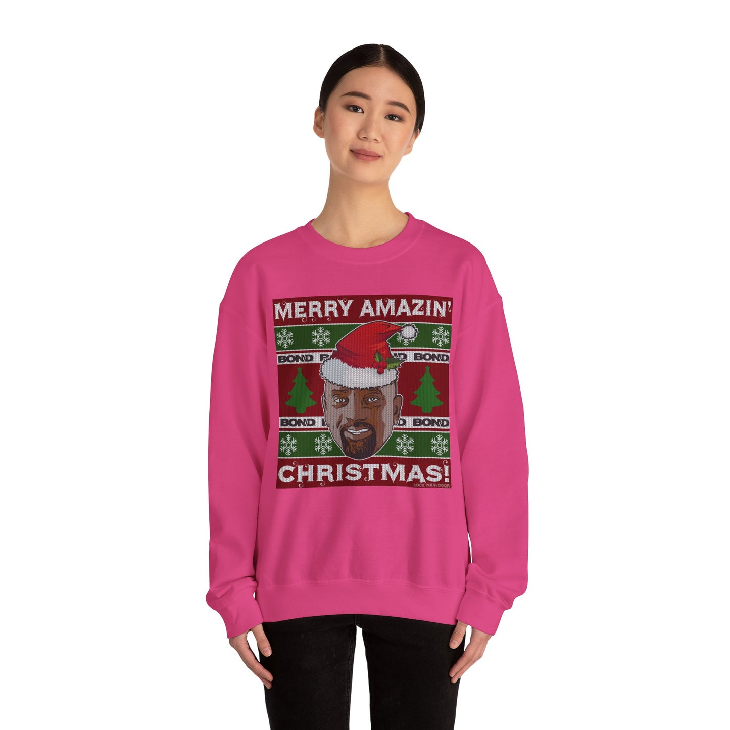 Amazin' Christmas "Sweater" - Unisex Crewneck Sweatshirt