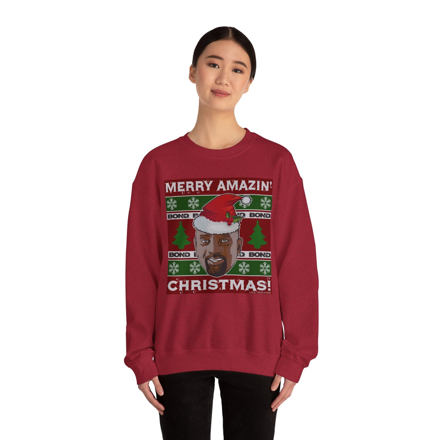 Amazin' Christmas "Sweater" - Unisex Crewneck Sweatshirt