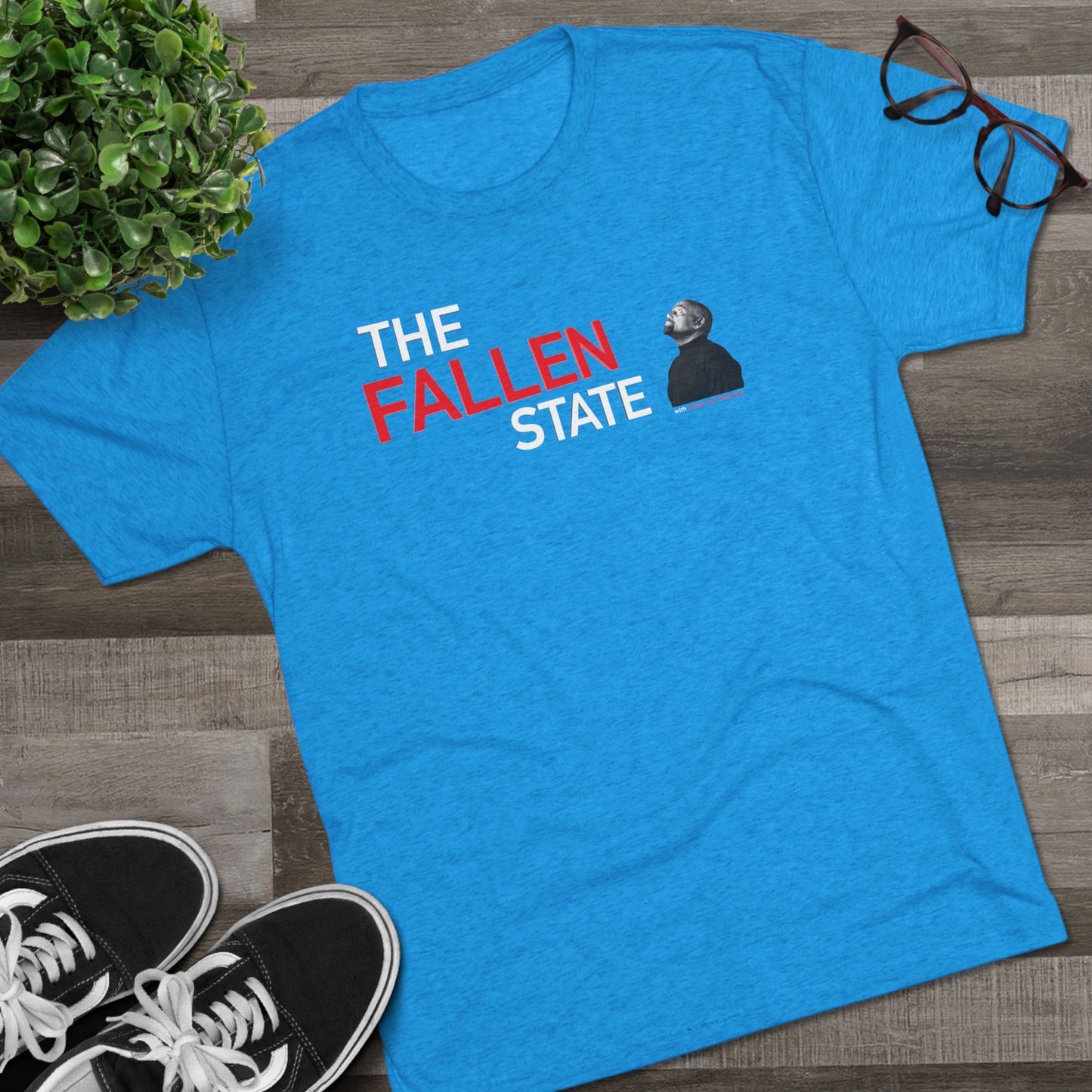 The Fallen State - Jesse Looking Up - Tri-Blend Crew Tee