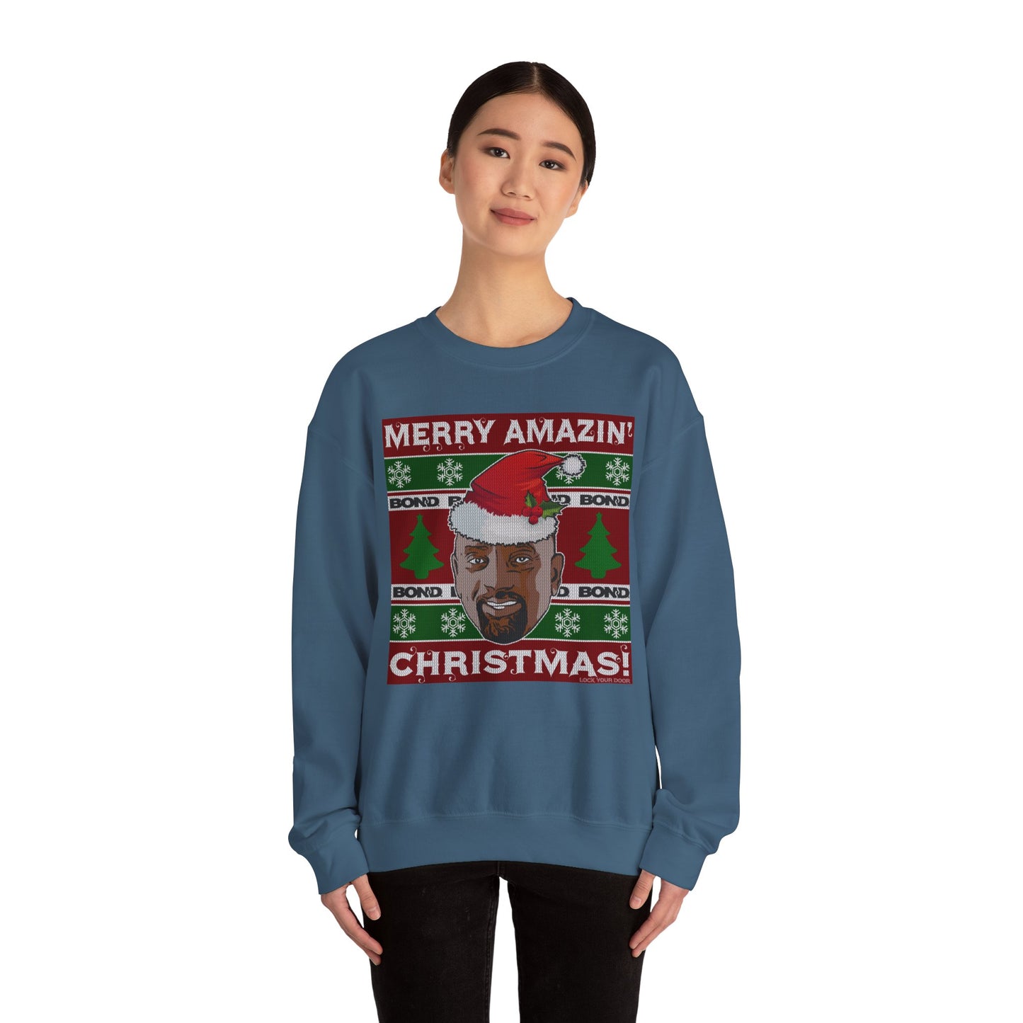 Amazin' Christmas "Sweater" - Unisex Crewneck Sweatshirt