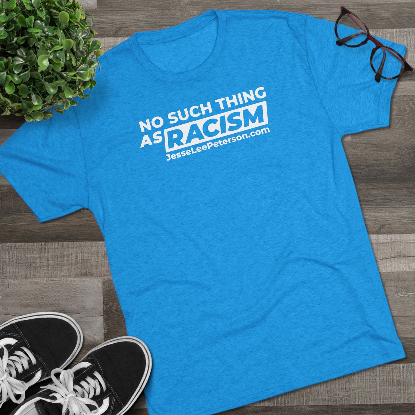No Such Thing... (White Ink) Tri-Blend Crew Tee