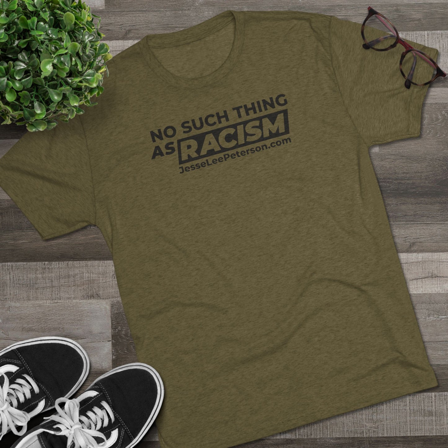 No Such Thing... (Black Ink) Tri-Blend Crew Tee