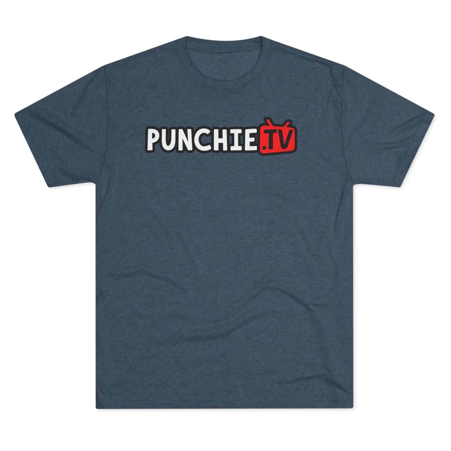 Punchie TV Unisex Tri-Blend Crew Tee