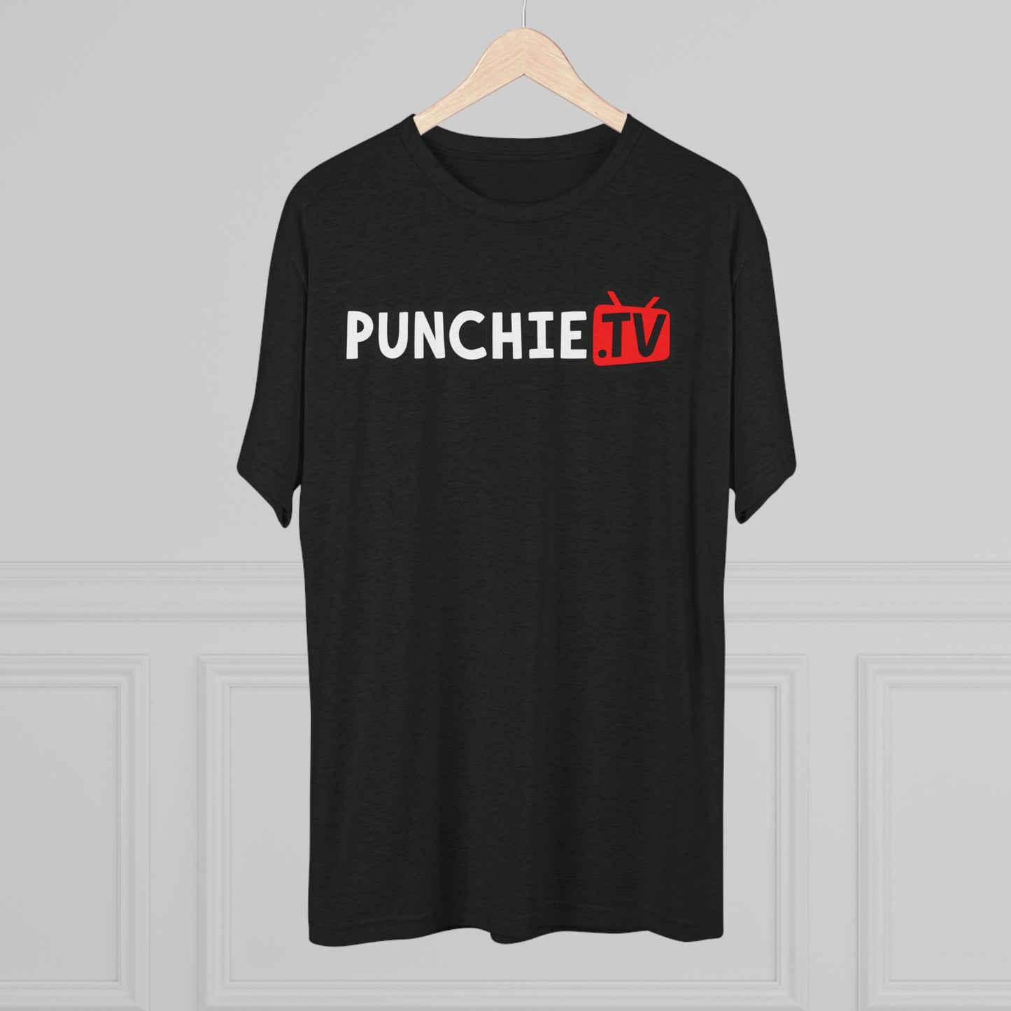 Punchie TV Unisex Tri-Blend Crew Tee