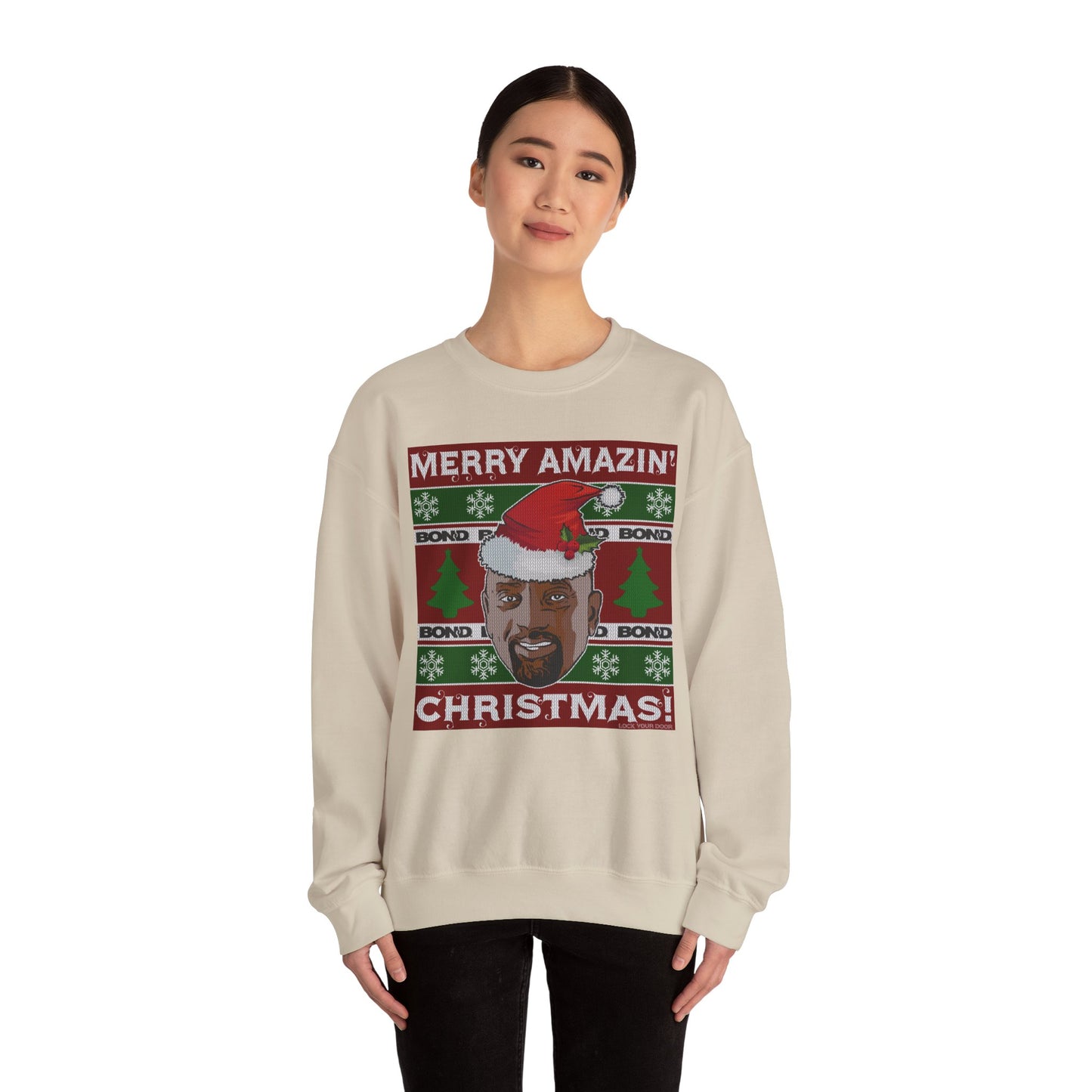 Amazin' Christmas "Sweater" - Unisex Crewneck Sweatshirt