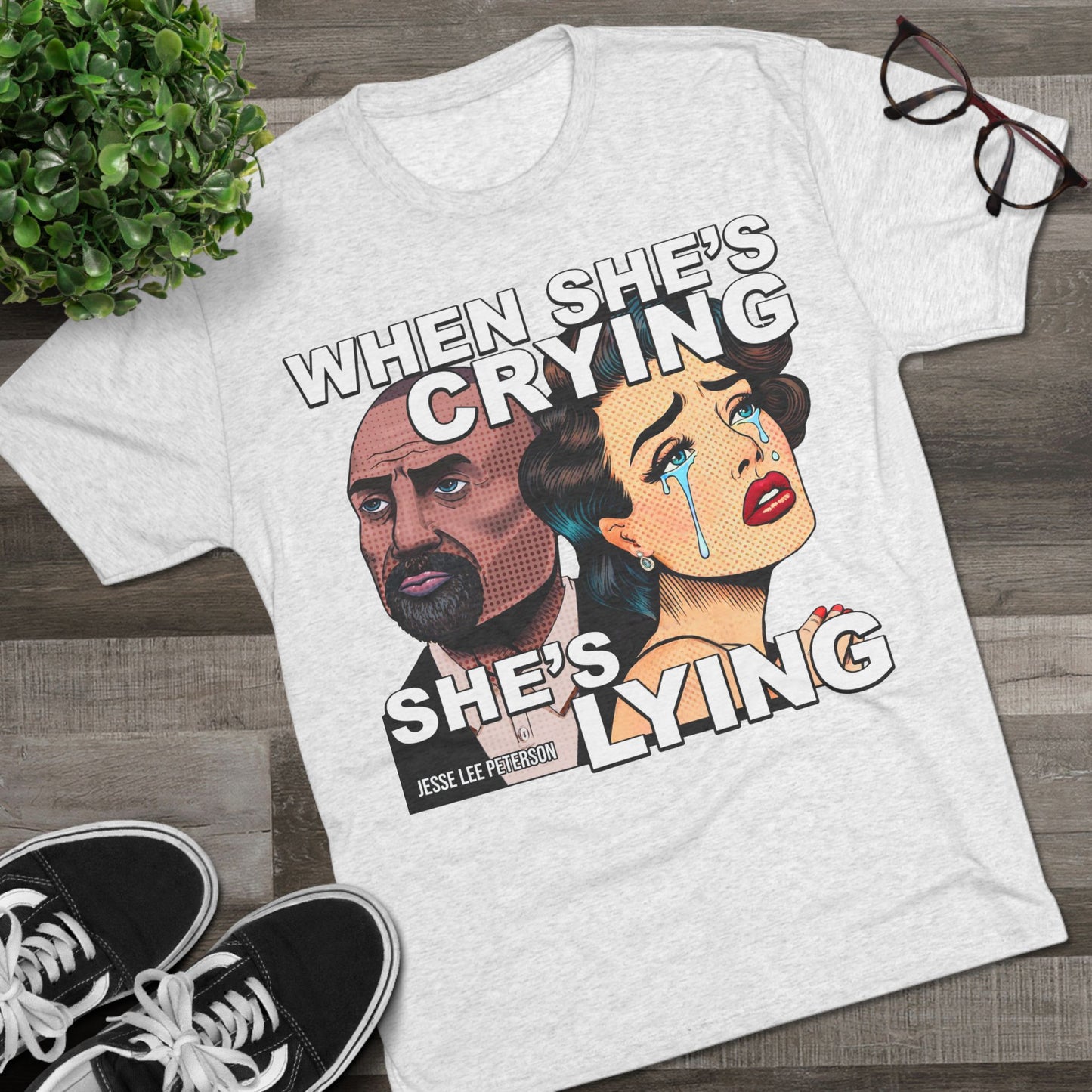 When She's Crying She's Lying - Triblend