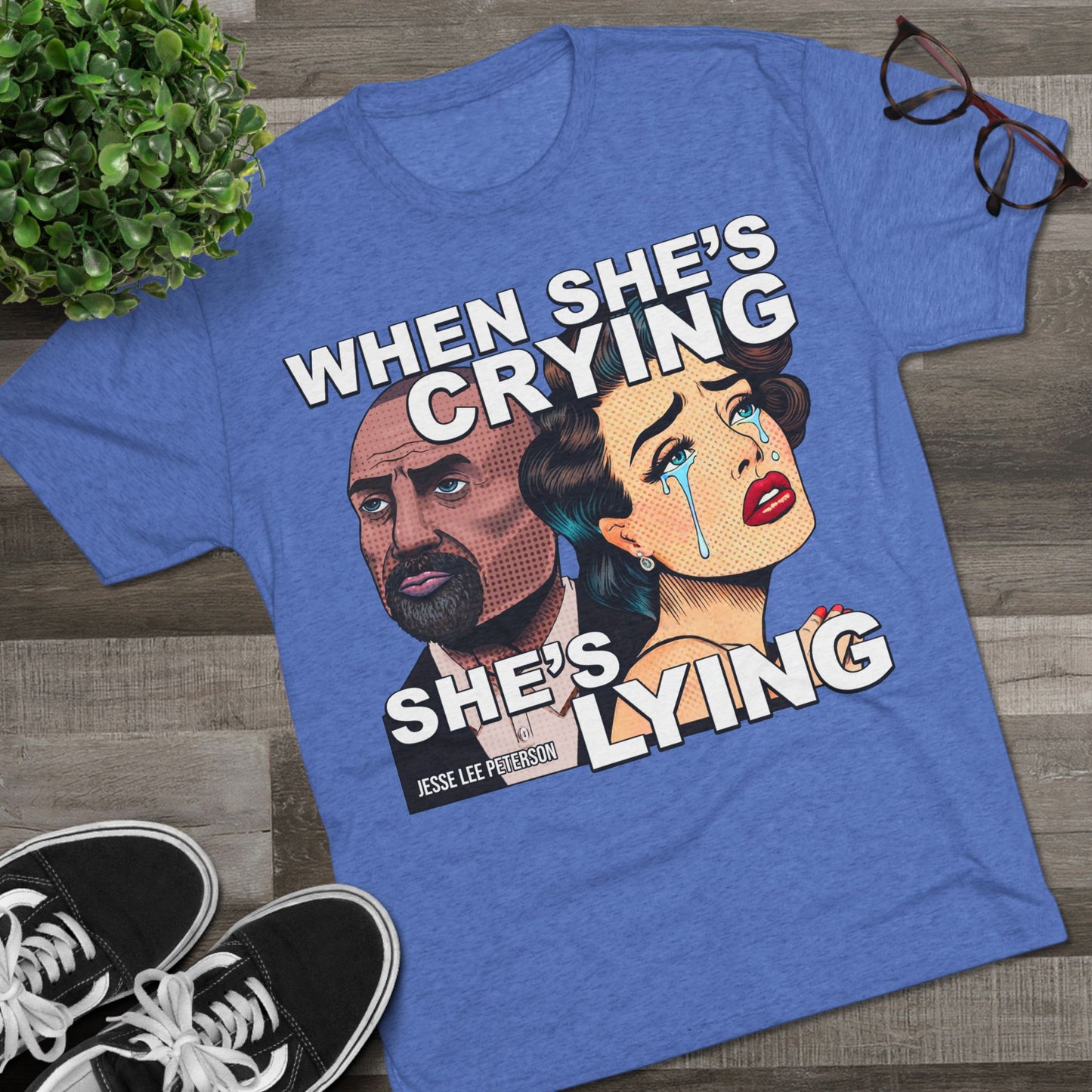 When She's Crying She's Lying - Triblend