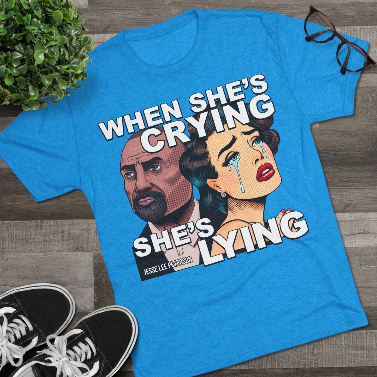 When She's Crying She's Lying - Triblend