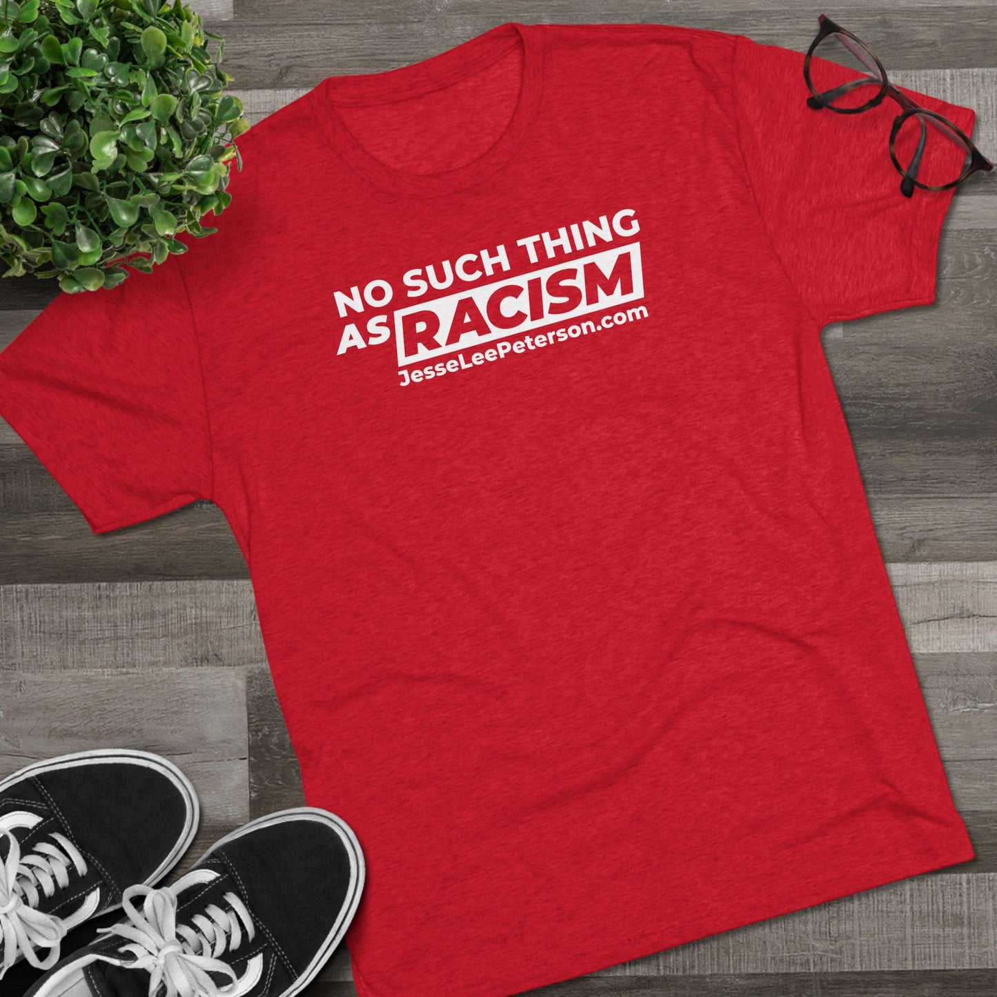 No Such Thing... (White Ink) Tri-Blend Crew Tee