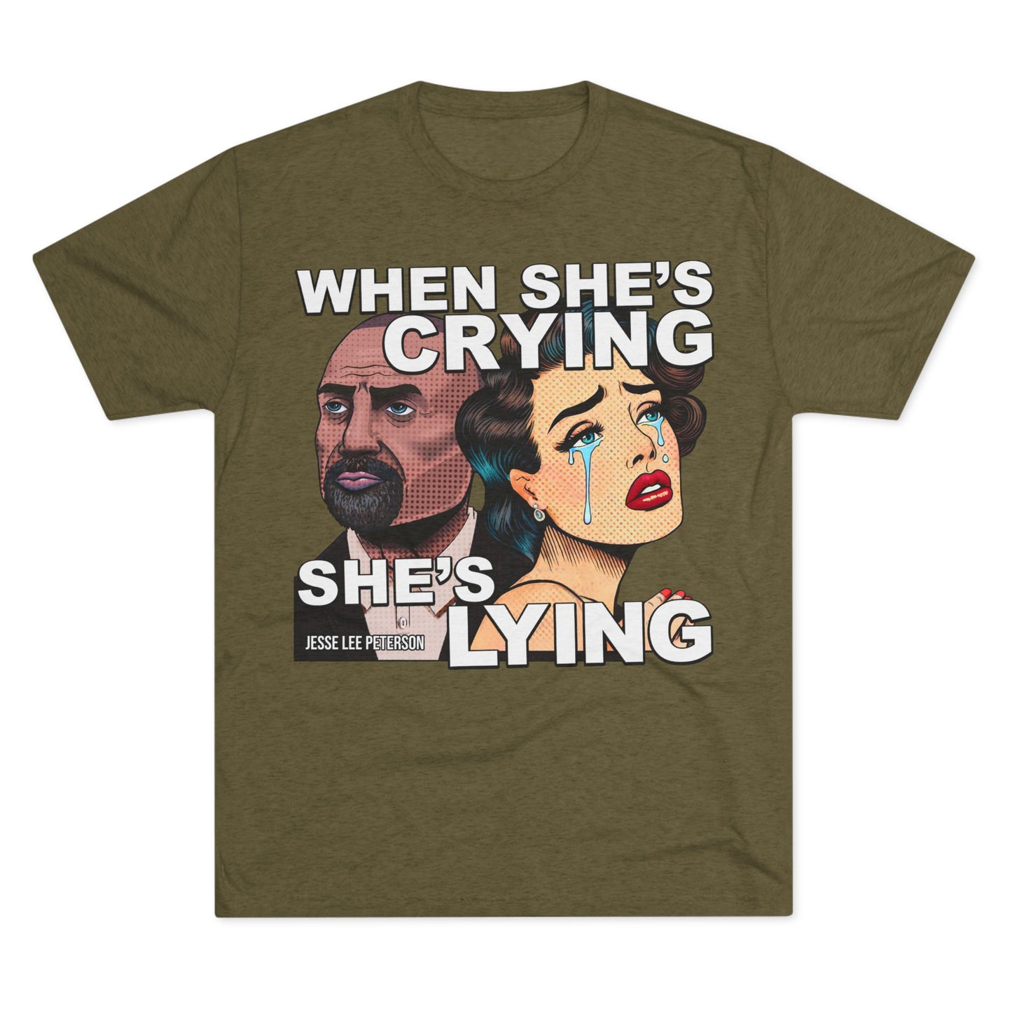 When She's Crying She's Lying - Triblend