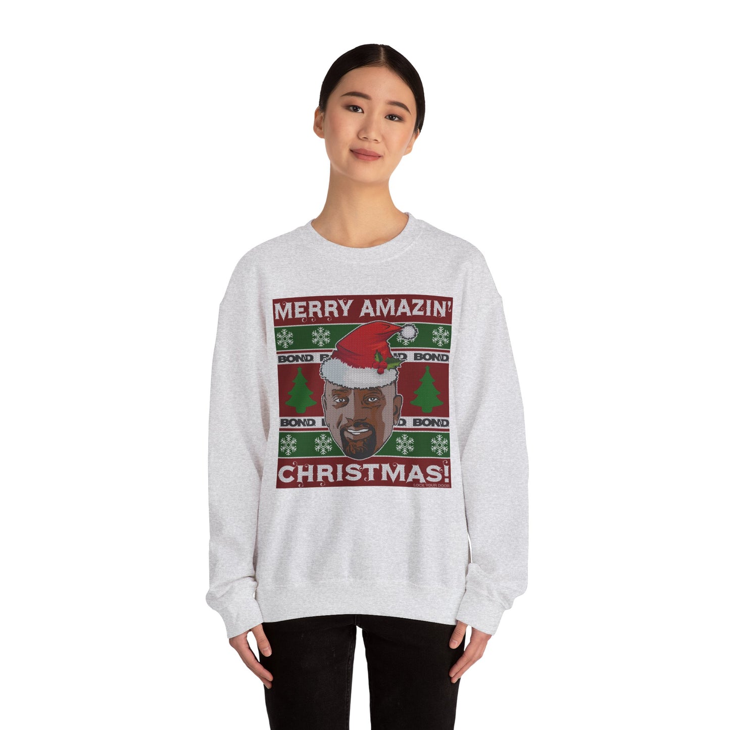 Amazin' Christmas "Sweater" - Unisex Crewneck Sweatshirt