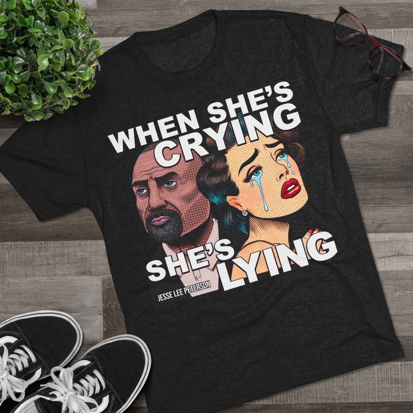 When She's Crying She's Lying - Triblend