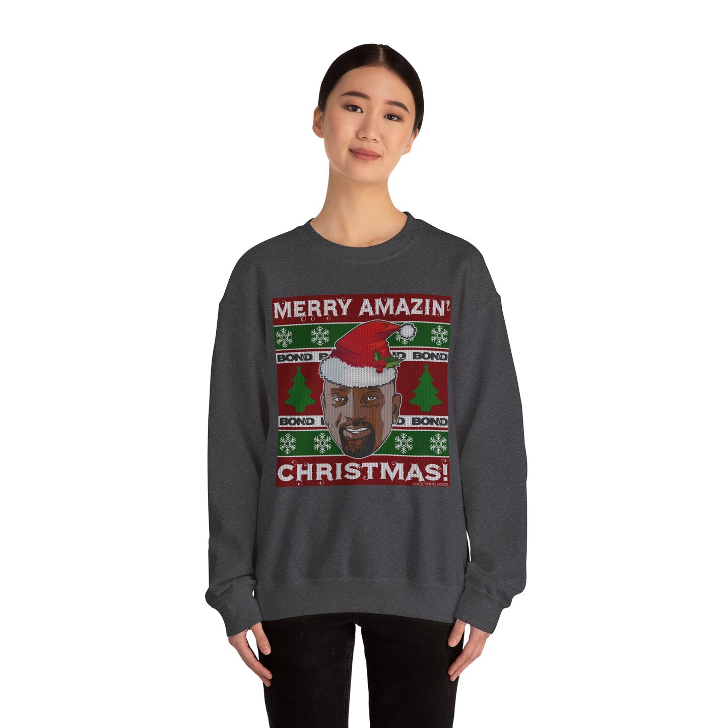 Amazin' Christmas "Sweater" - Unisex Crewneck Sweatshirt