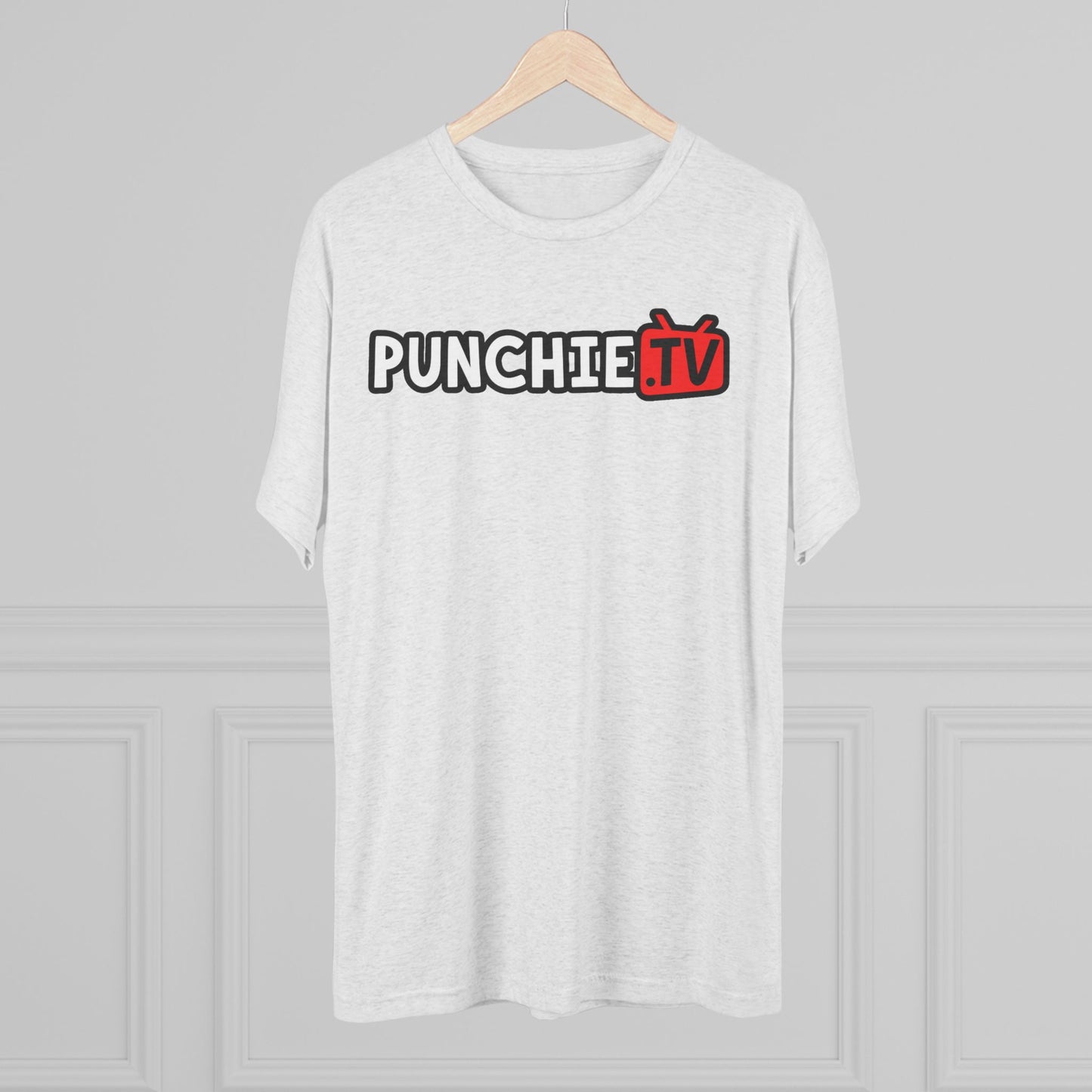 Punchie TV Unisex Tri-Blend Crew Tee