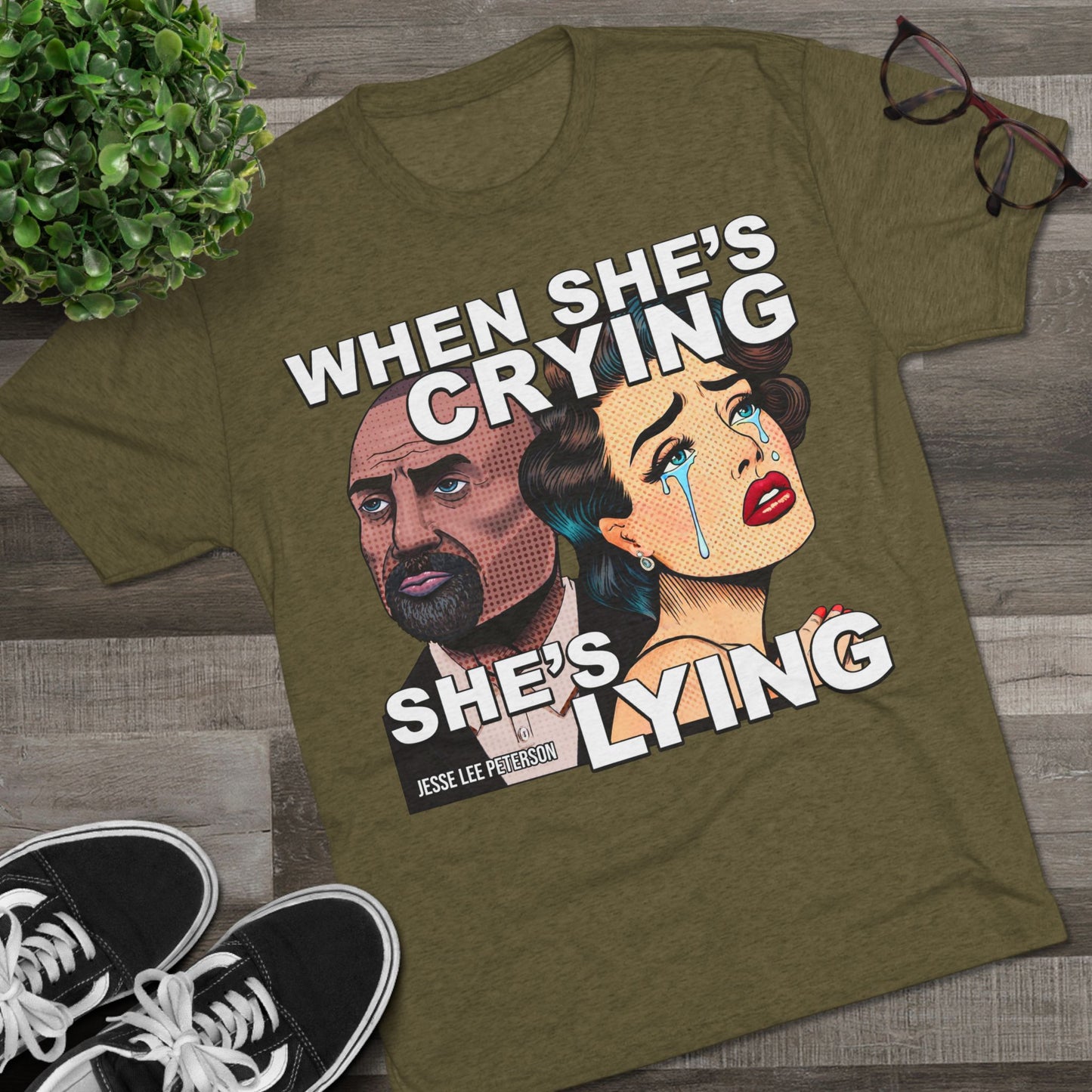 When She's Crying She's Lying - Triblend