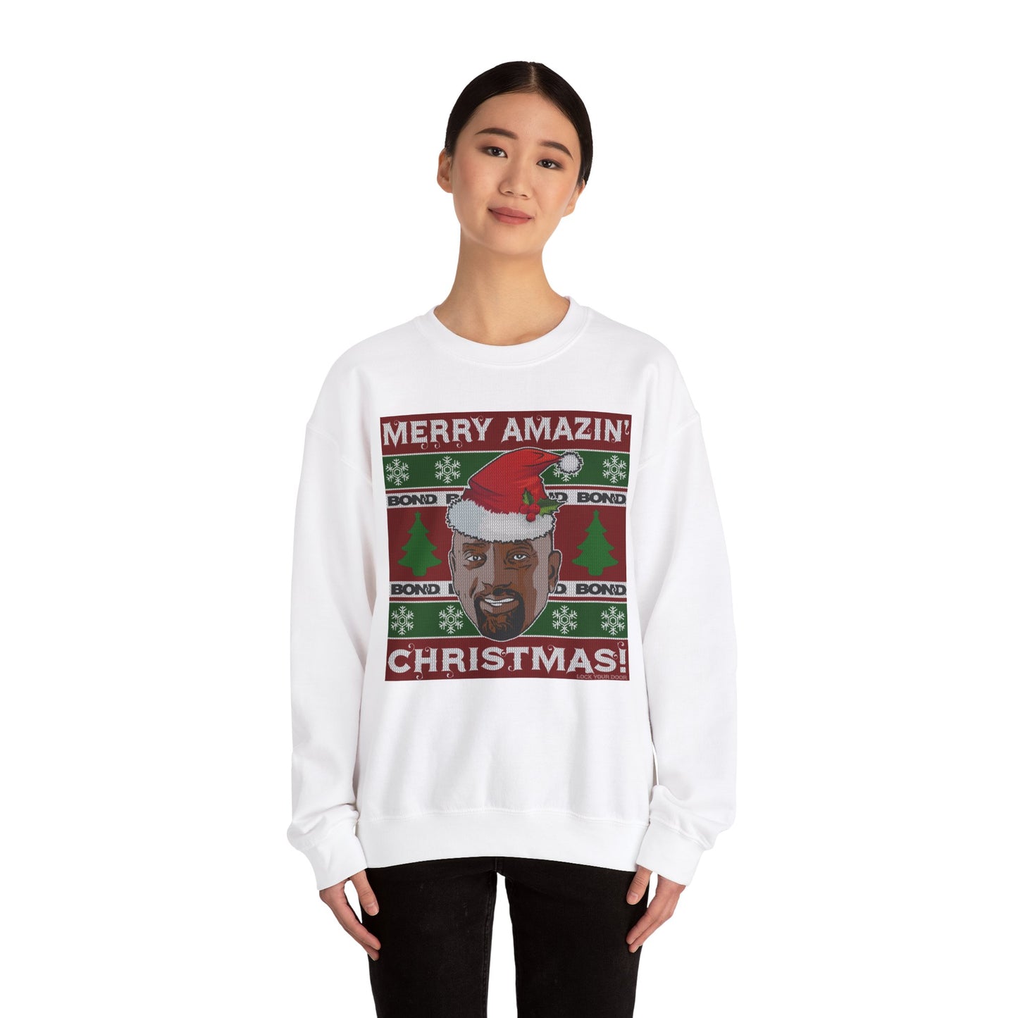 Amazin' Christmas "Sweater" - Unisex Crewneck Sweatshirt