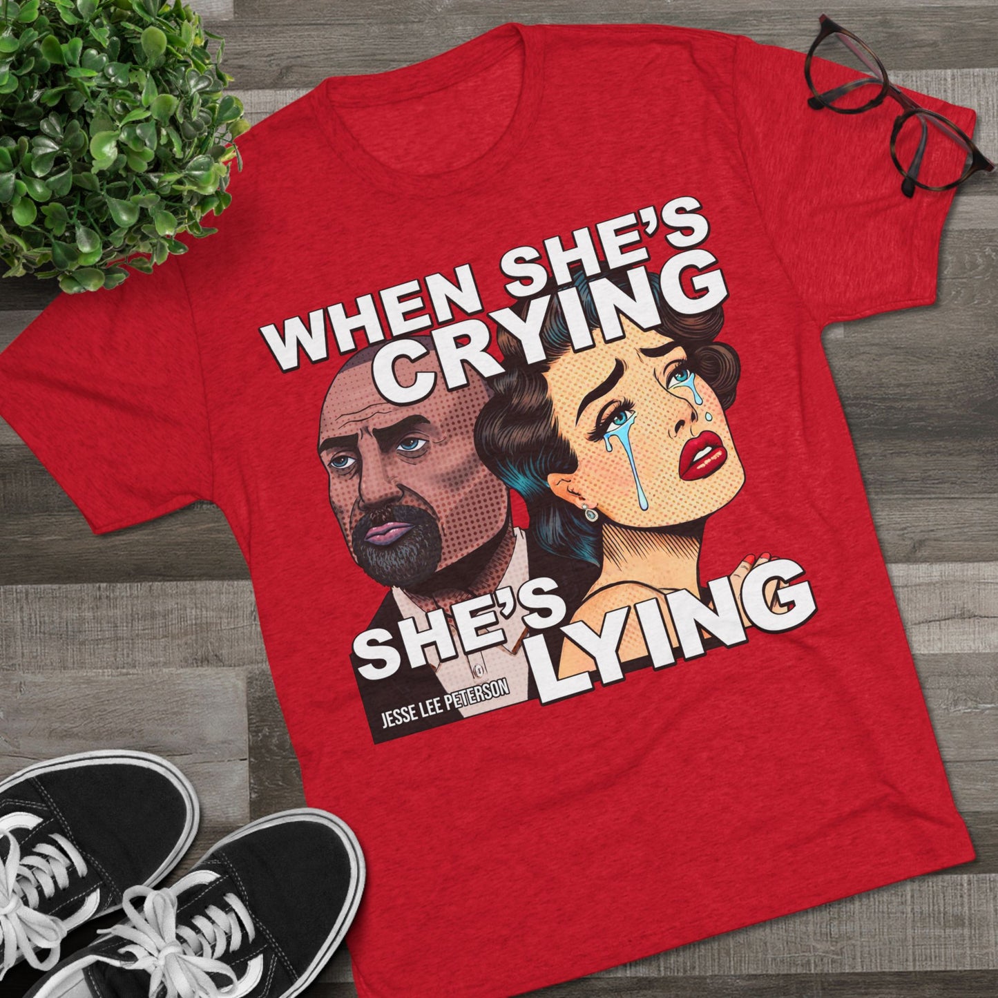 When She's Crying She's Lying - Triblend