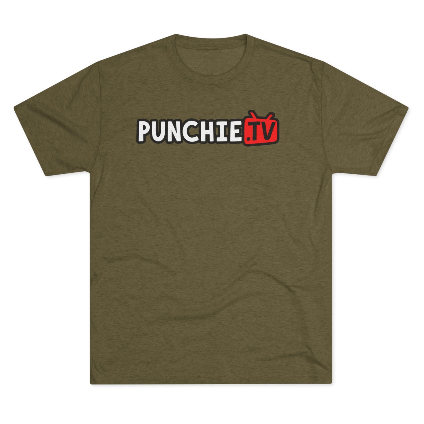 Punchie TV Unisex Tri-Blend Crew Tee