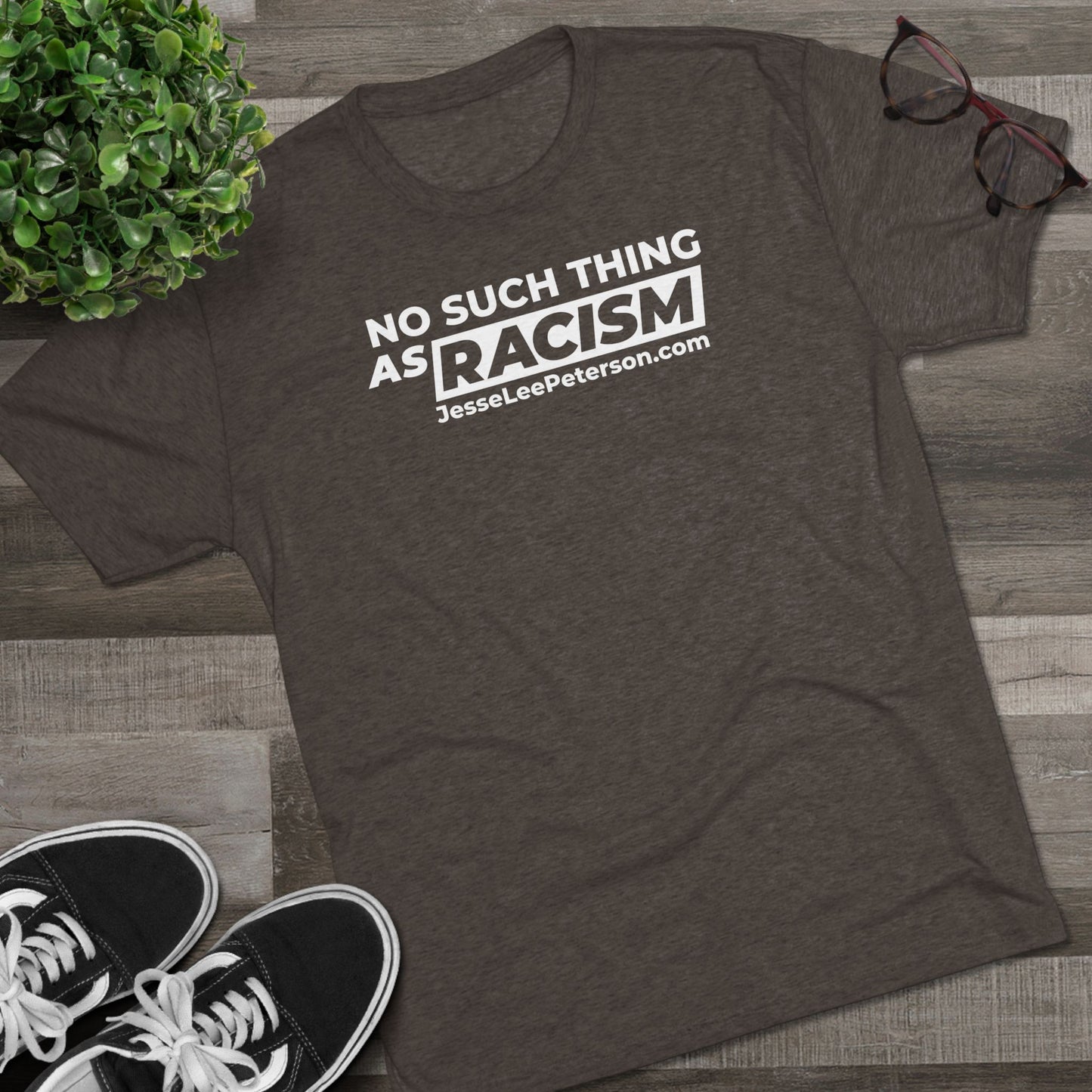 No Such Thing... (White Ink) Tri-Blend Crew Tee