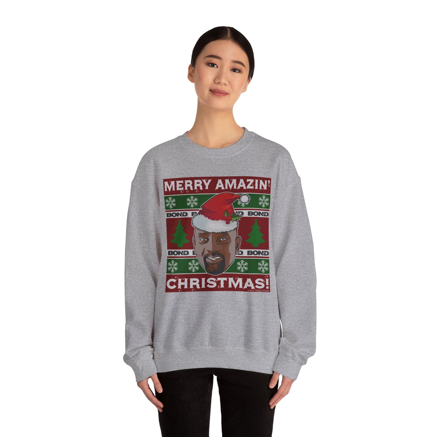 Amazin' Christmas "Sweater" - Unisex Crewneck Sweatshirt