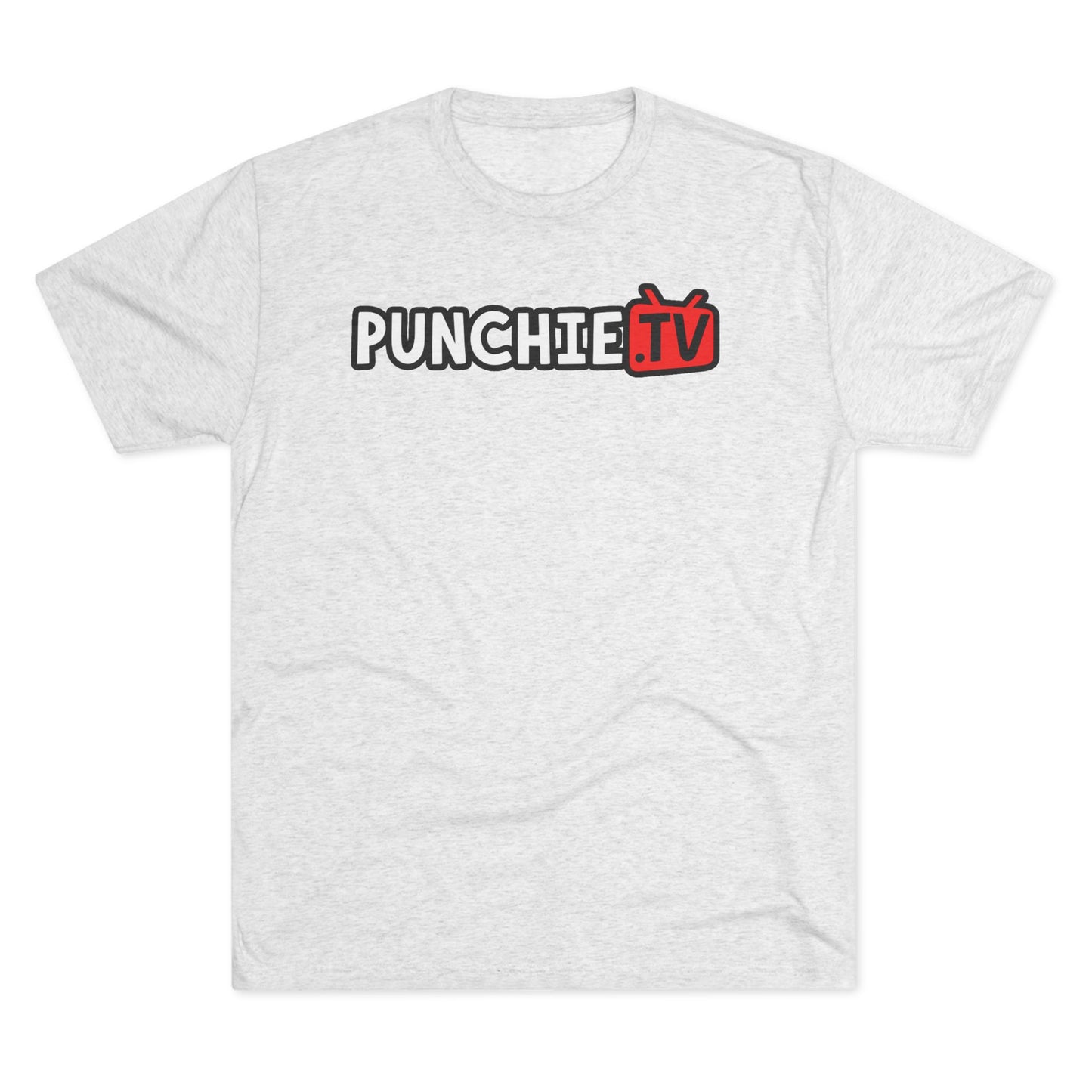 Punchie TV Unisex Tri-Blend Crew Tee