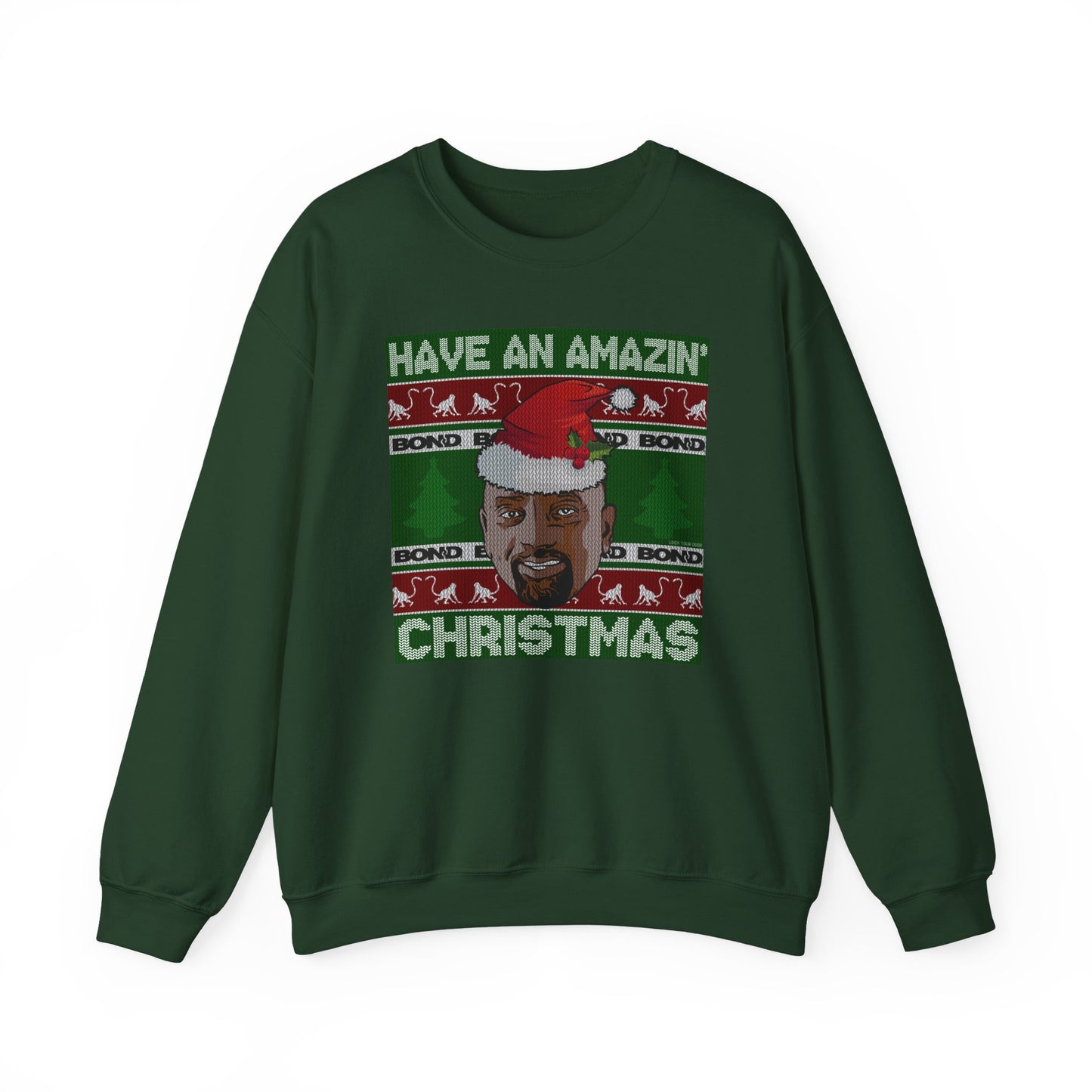 Have an Amazin' Monkey Christmas Sweater | Gildan