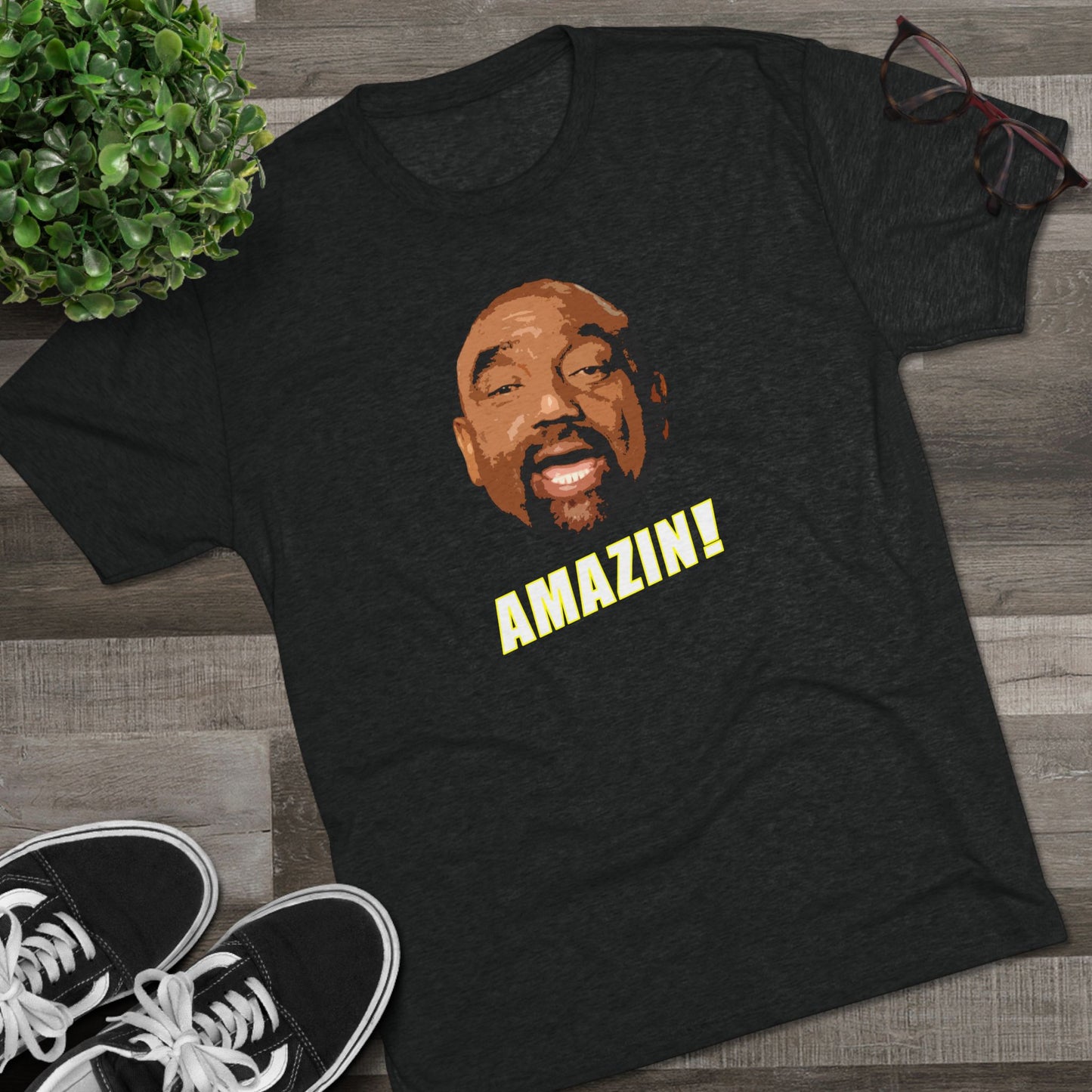 AMAZIN! Jesse Face Tri-Blend Crew Tee