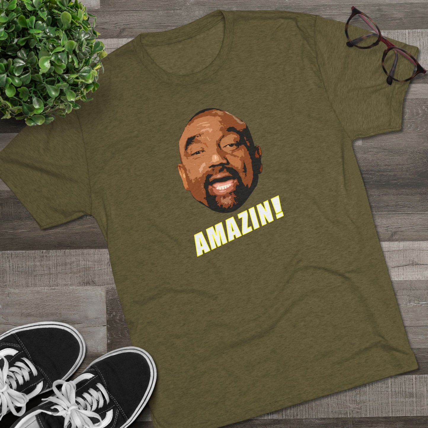 AMAZIN! Jesse Face Tri-Blend Crew Tee