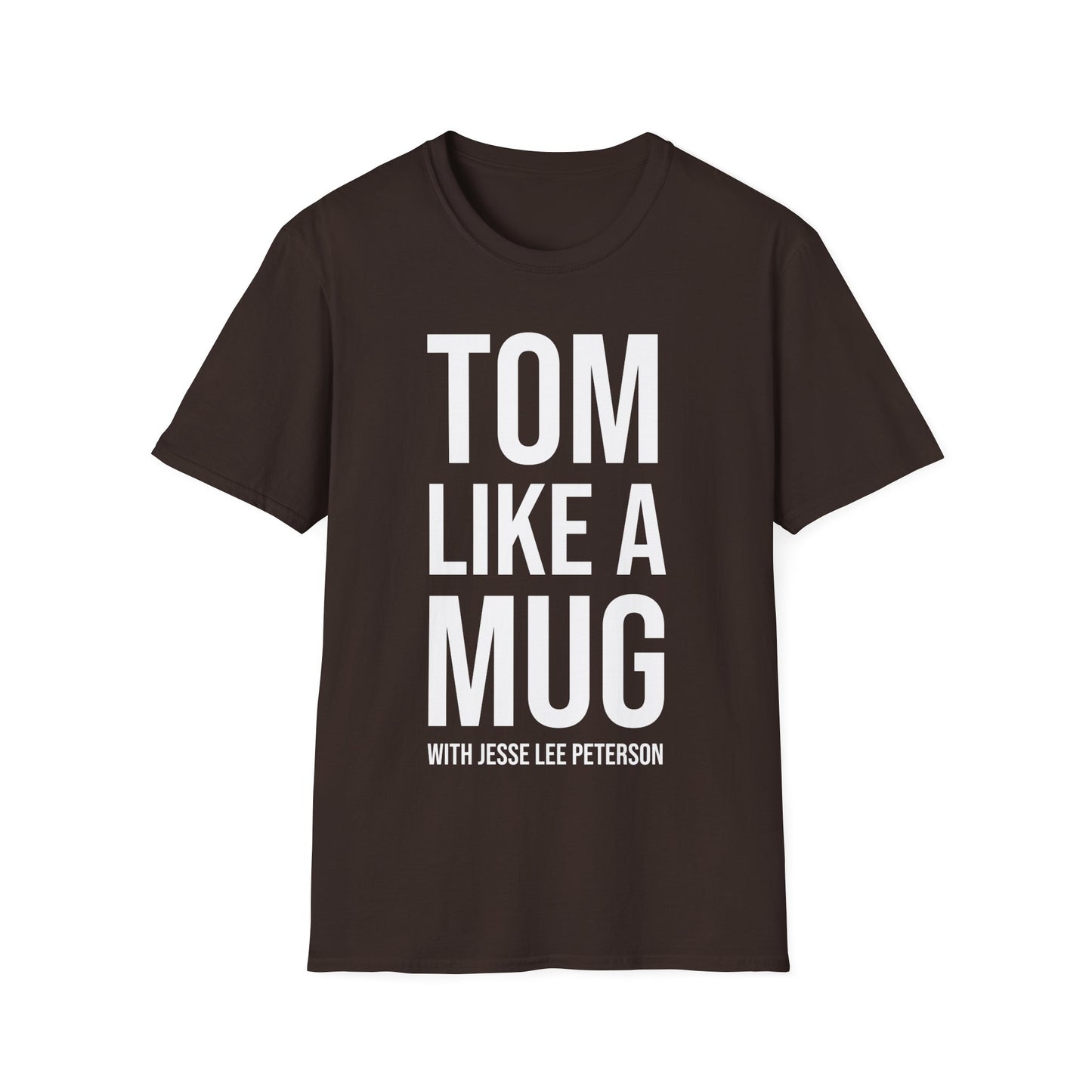 Tom Like a Mug (white ink)