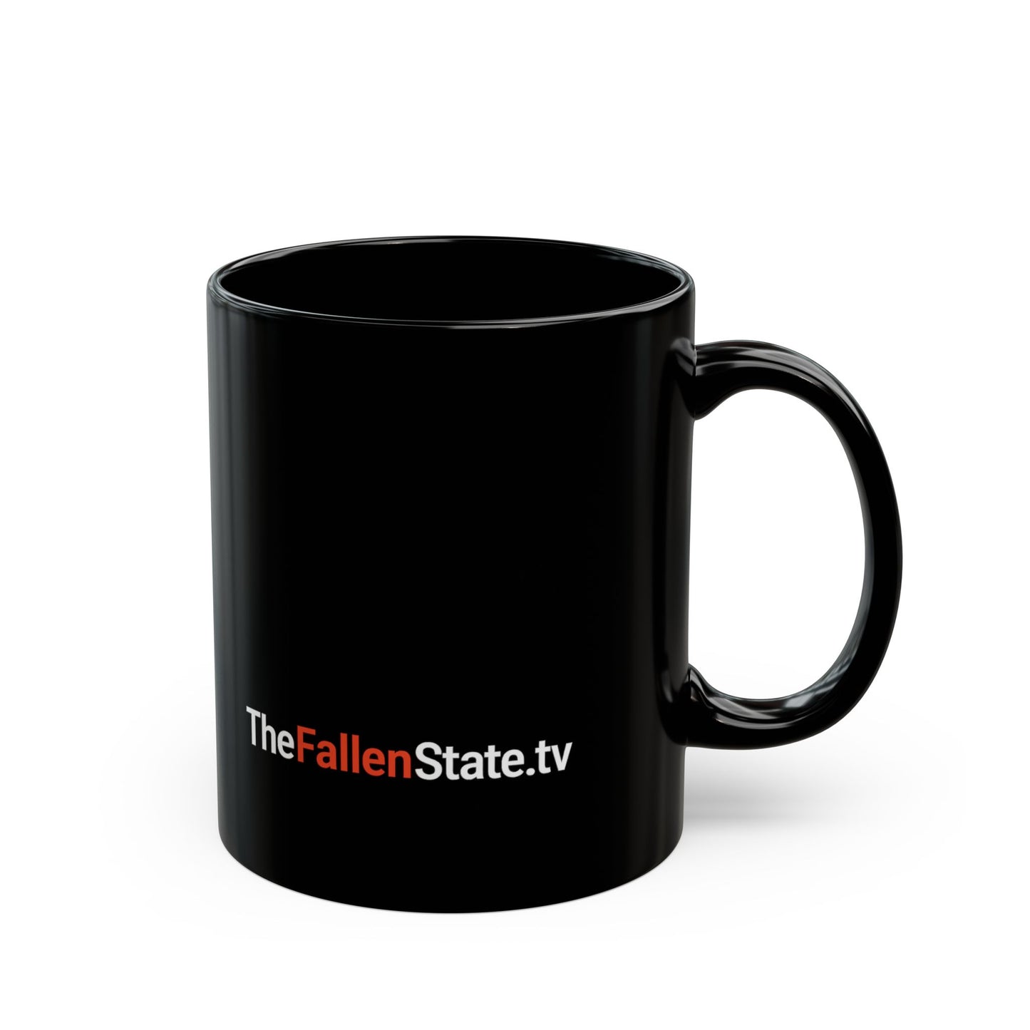 TheFallenState.tv Black Mug