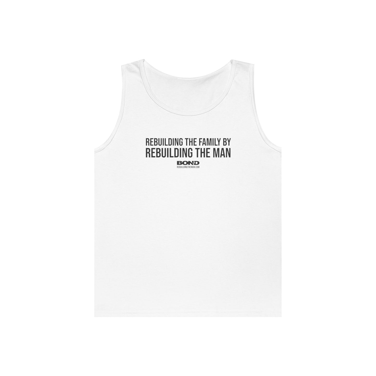 Rebuilding the Family by Rebuilding the Man Unisex Tank Top | Gildan