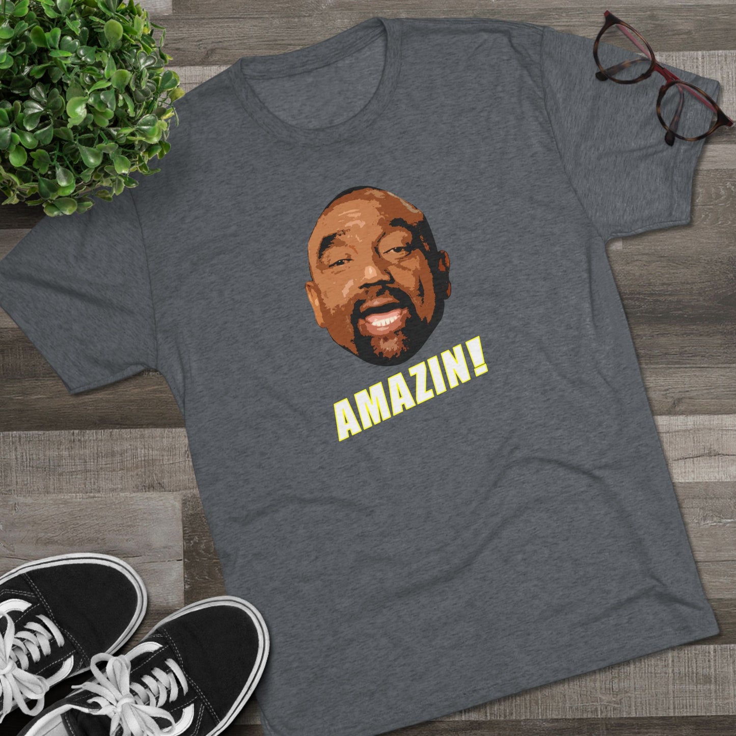 AMAZIN! Jesse Face Tri-Blend Crew Tee