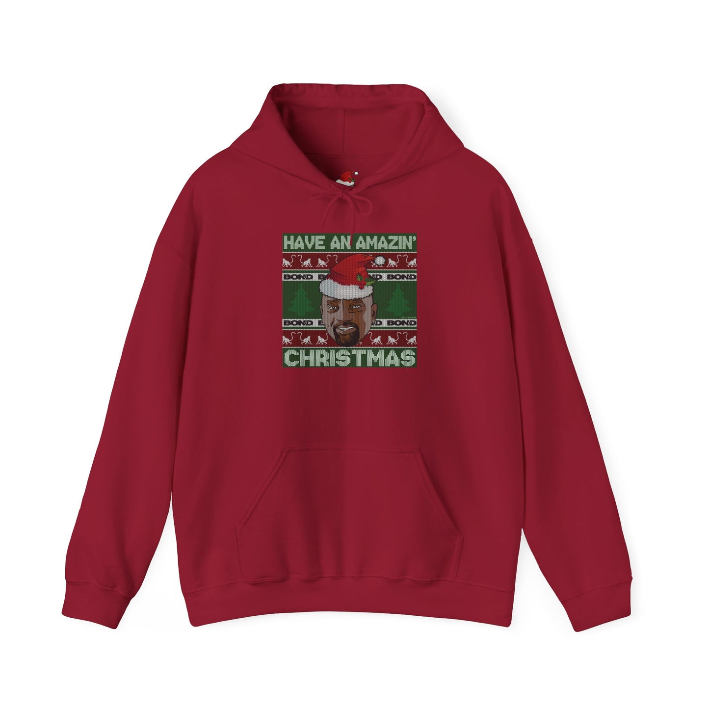 Have an Amazin' Monkey Christmas Hoodie | Gildan
