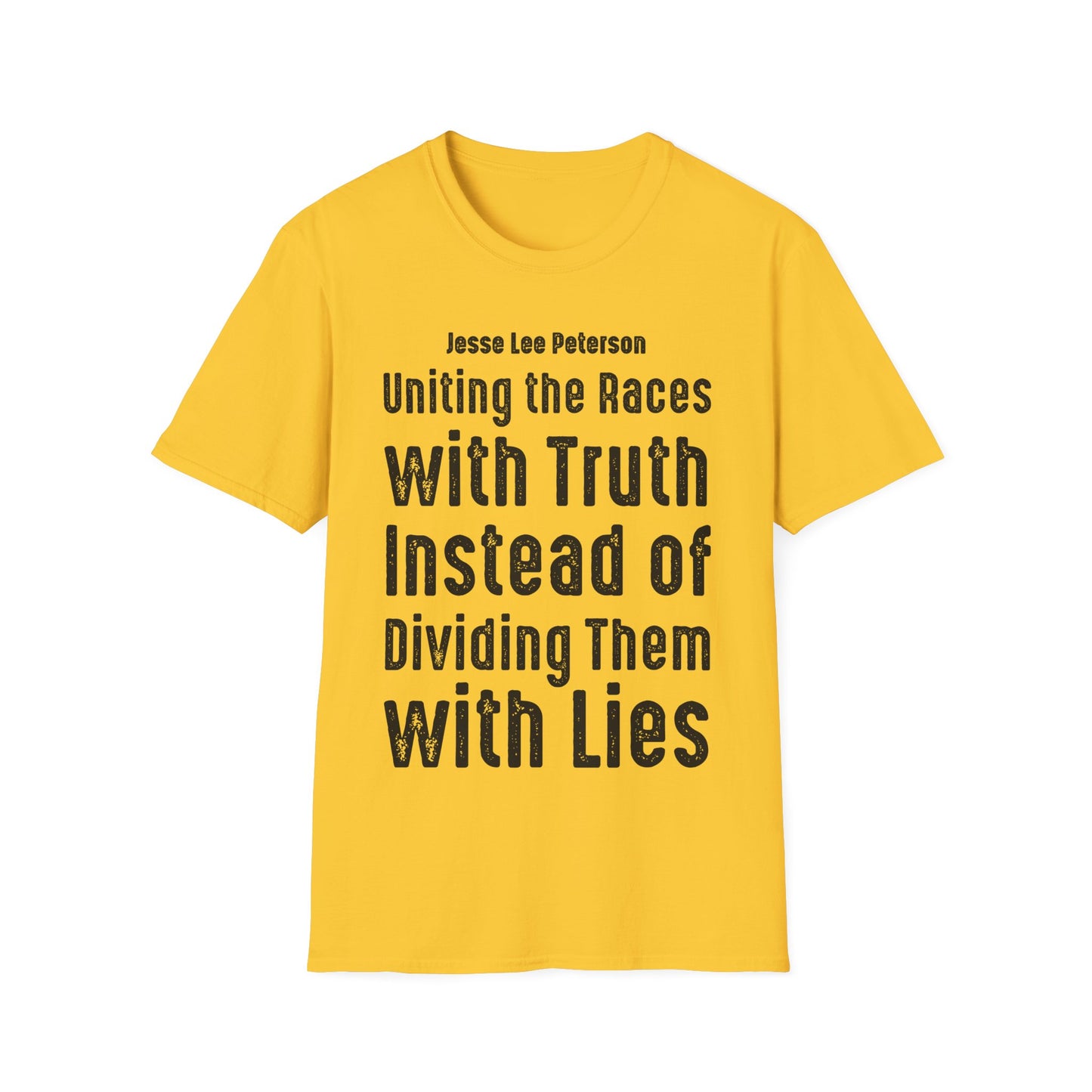 Uniting the Races - Cotton T-Shirt (black ink)