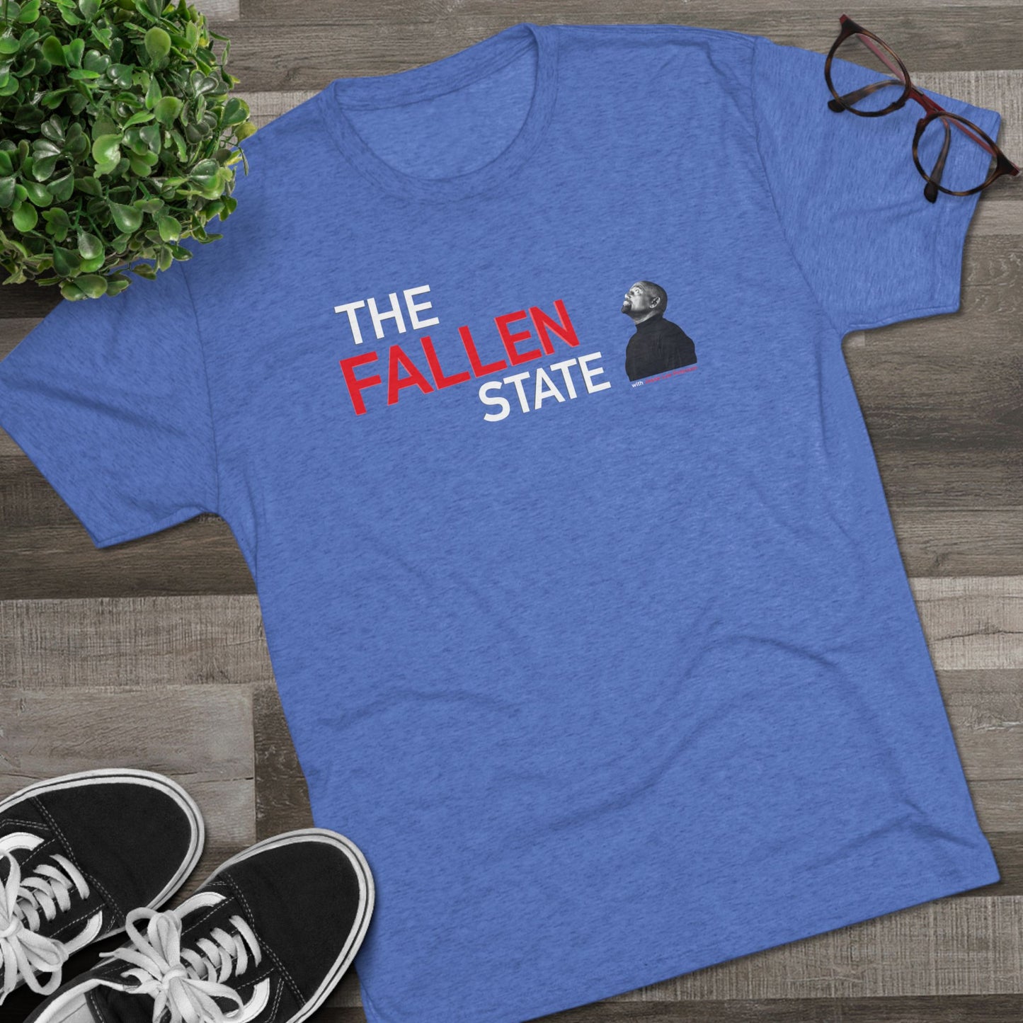 The Fallen State - Jesse Looking Up - Tri-Blend Crew Tee