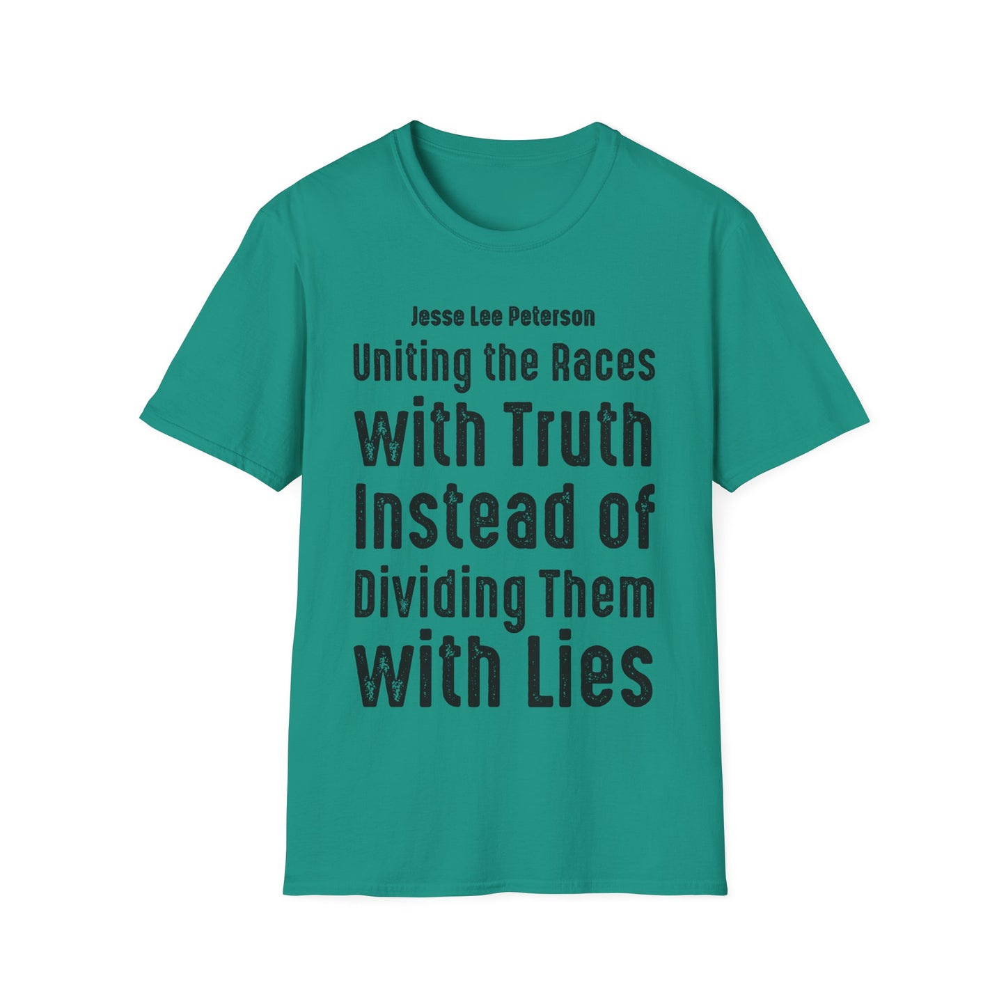 Uniting the Races - Cotton T-Shirt (black ink)