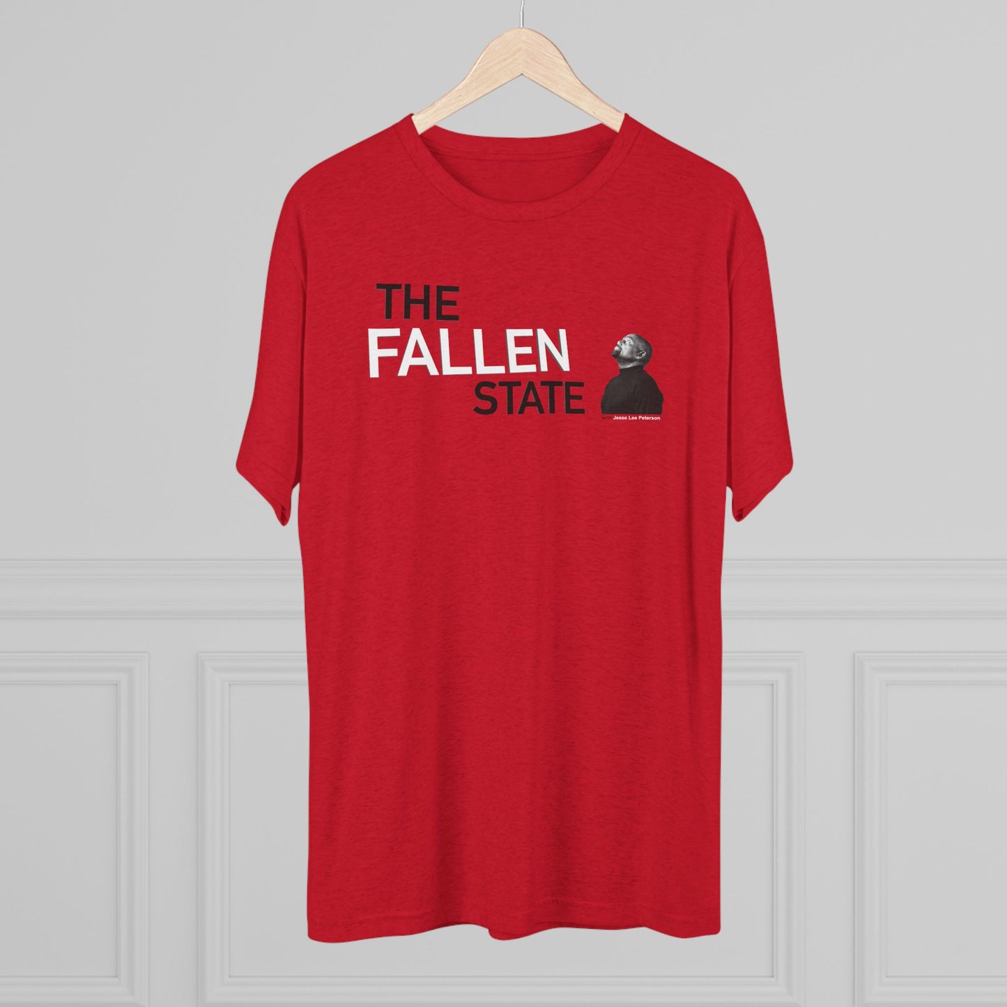 The Fallen State - Jesse Looking Up - Tri-Blend Crew Tee