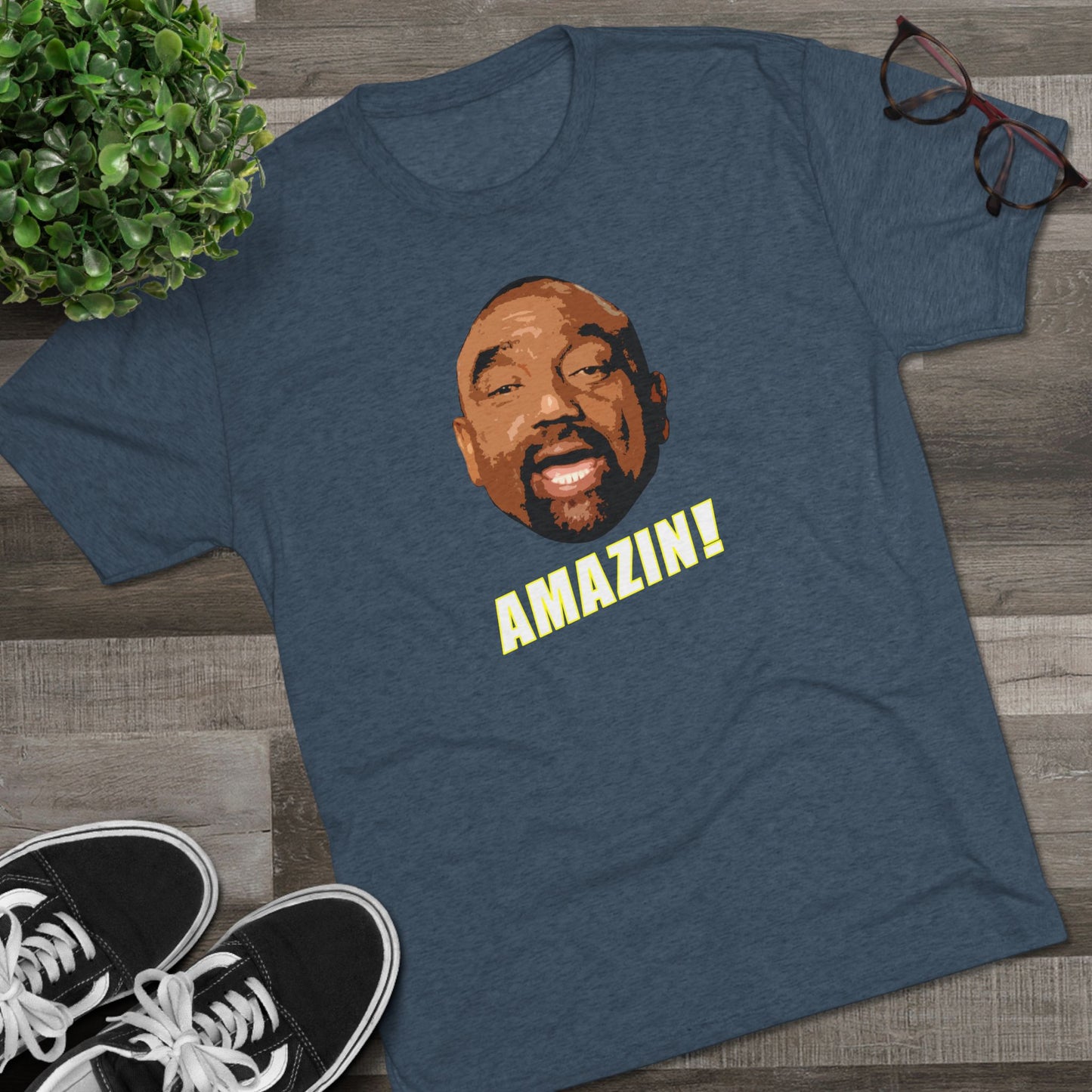 AMAZIN! Jesse Face Tri-Blend Crew Tee