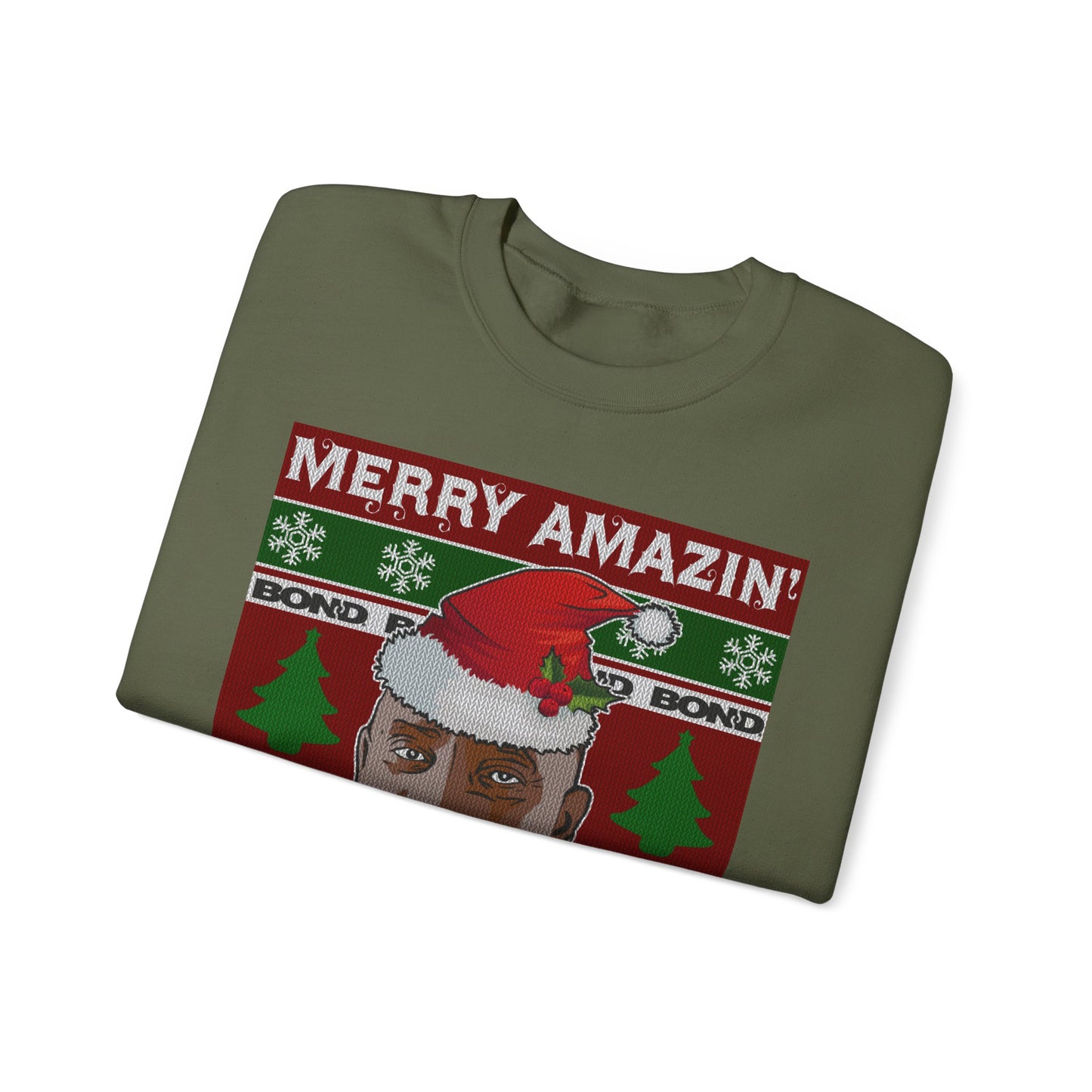 Amazin' Christmas "Sweater" - Unisex Crewneck Sweatshirt