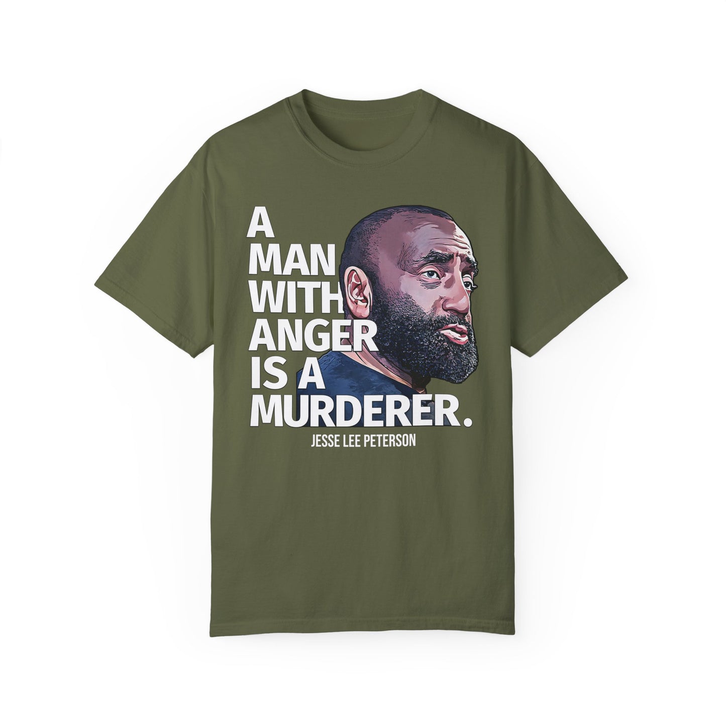 A Man with Anger - Comfort Colors 1717 Garment-Dyed T-shirt