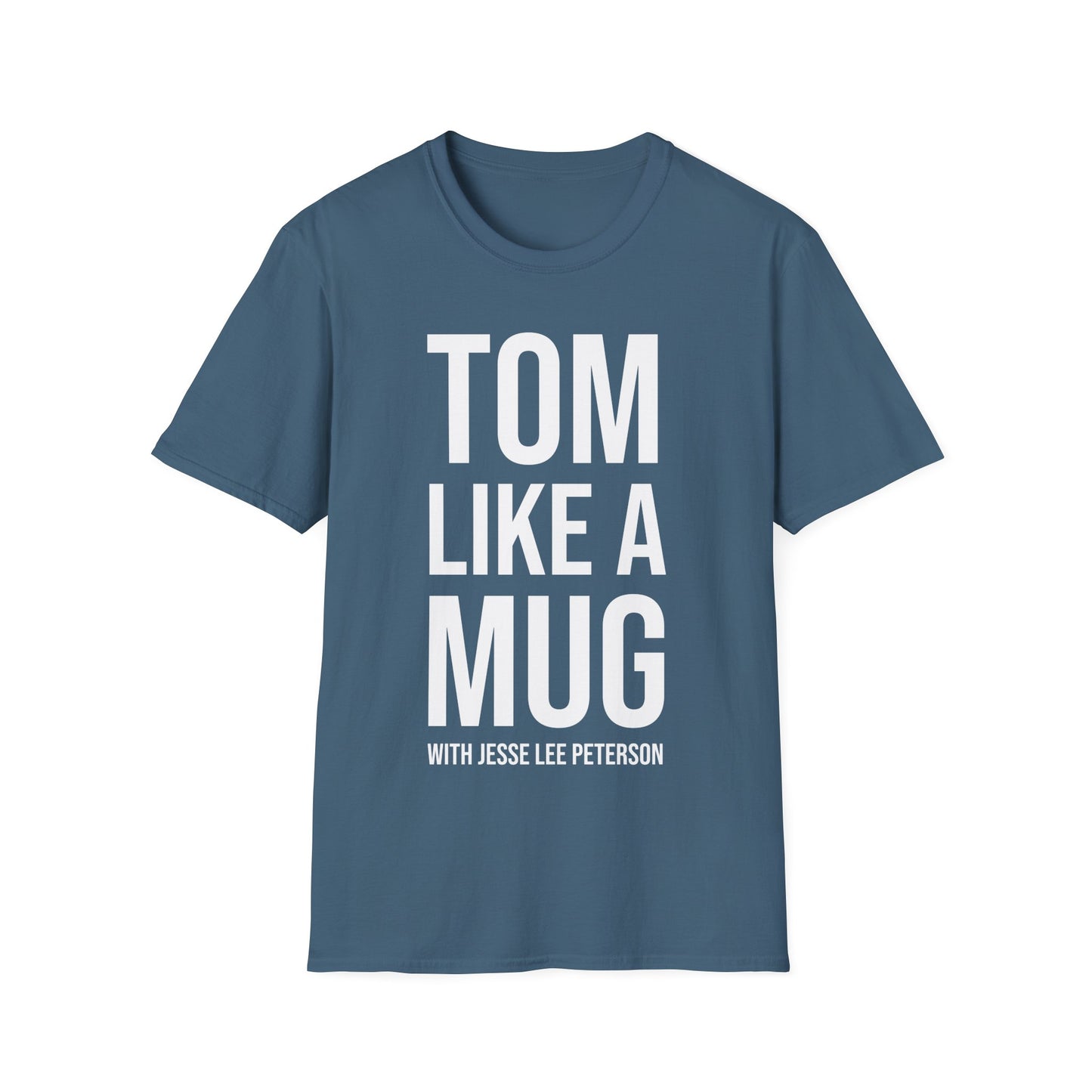 Tom Like a Mug (white ink)