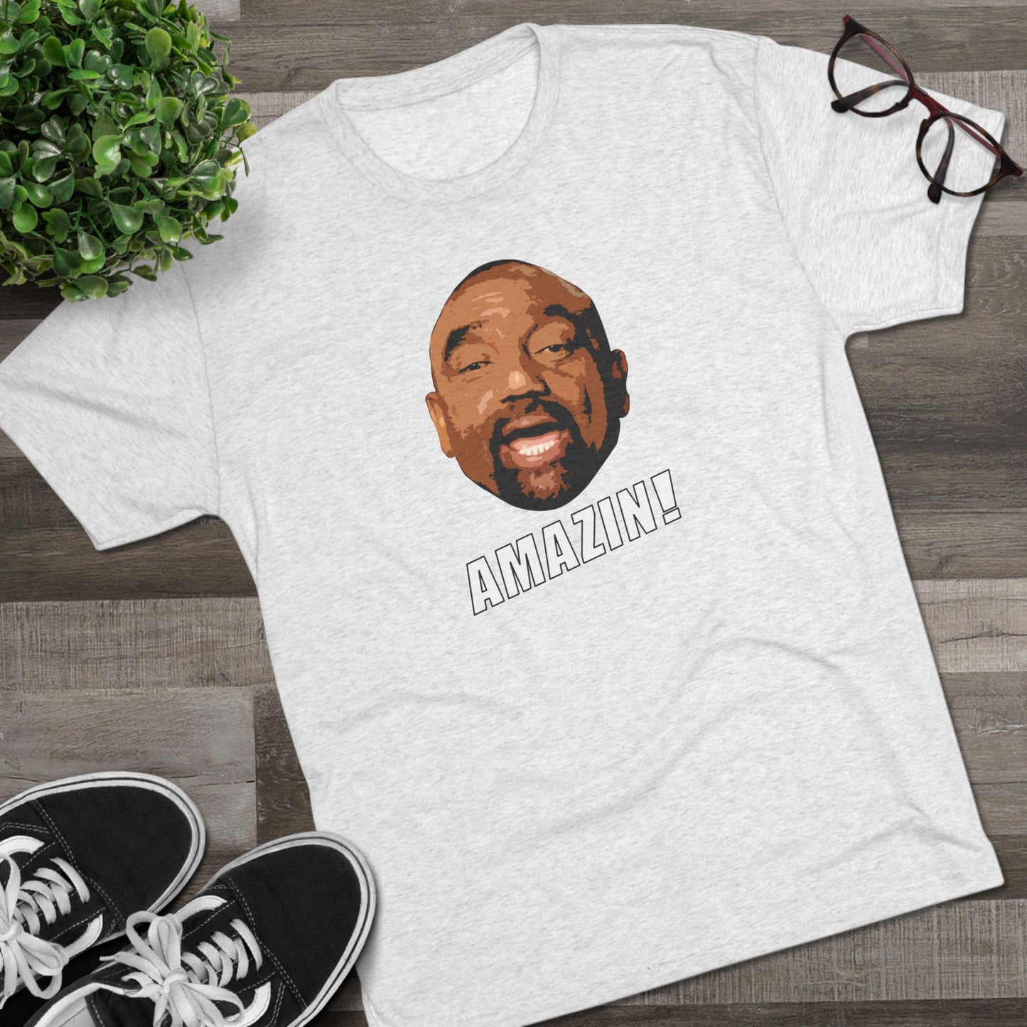 AMAZIN! Jesse Face Tri-Blend Crew Tee