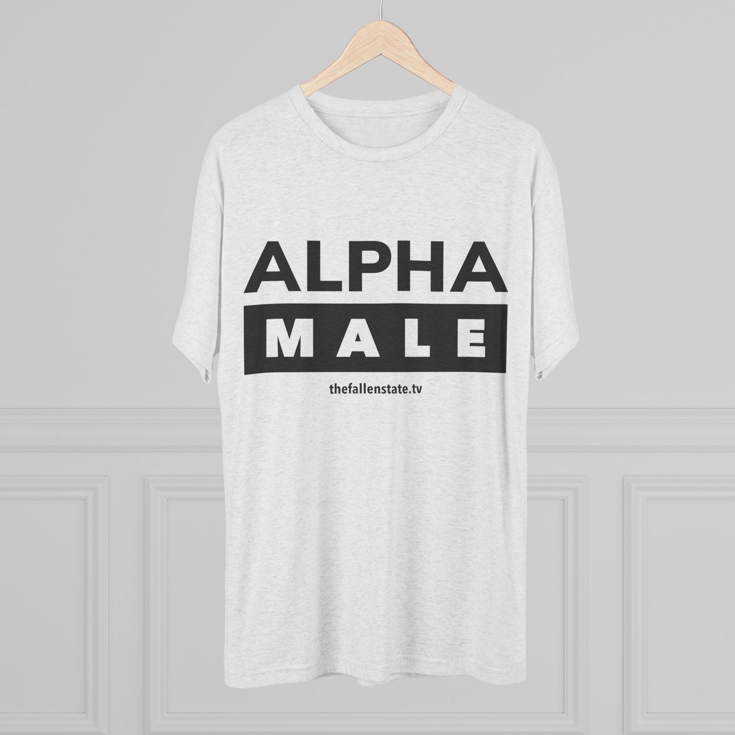 Alpha Male | Tri-Blend Crew Tee