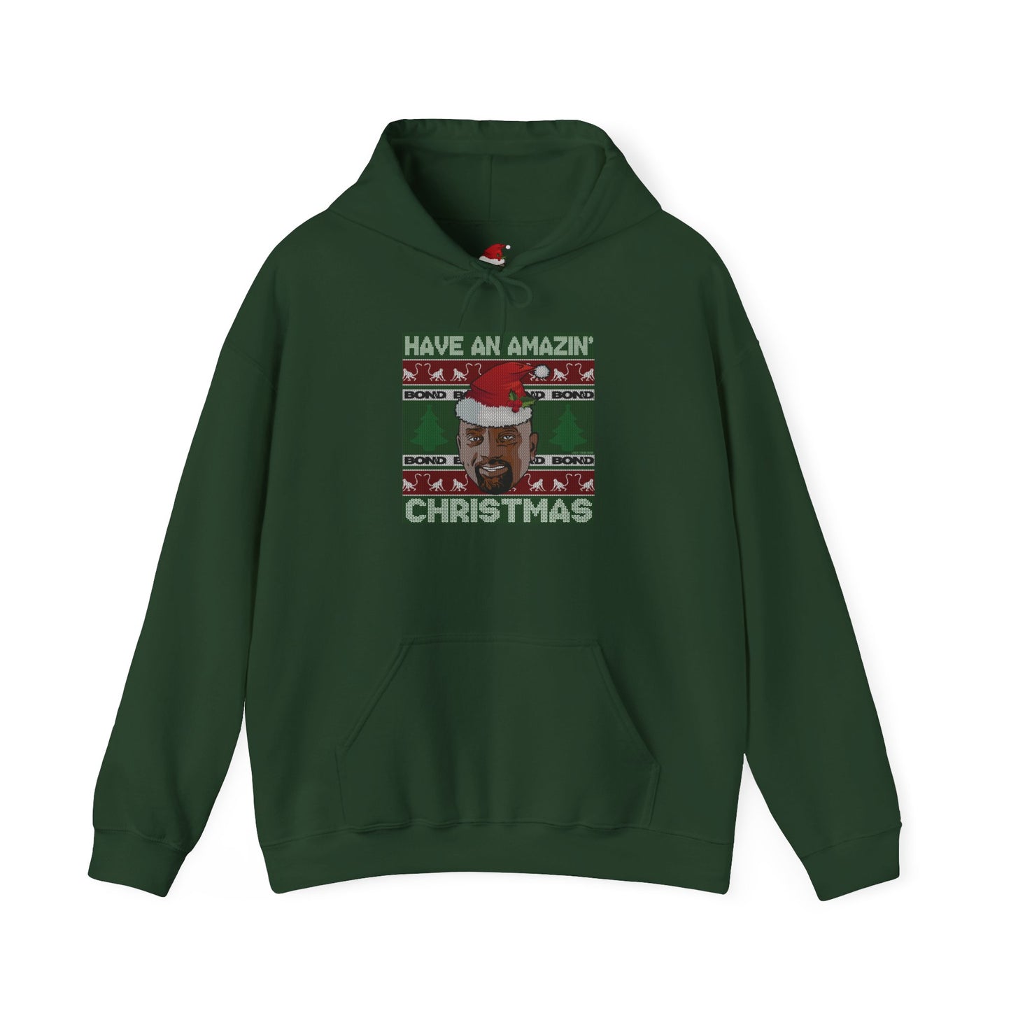 Have an Amazin' Monkey Christmas Hoodie | Gildan