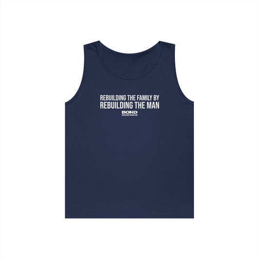 Rebuilding the Family by Rebuilding the Man Unisex Tank Top | Gildan