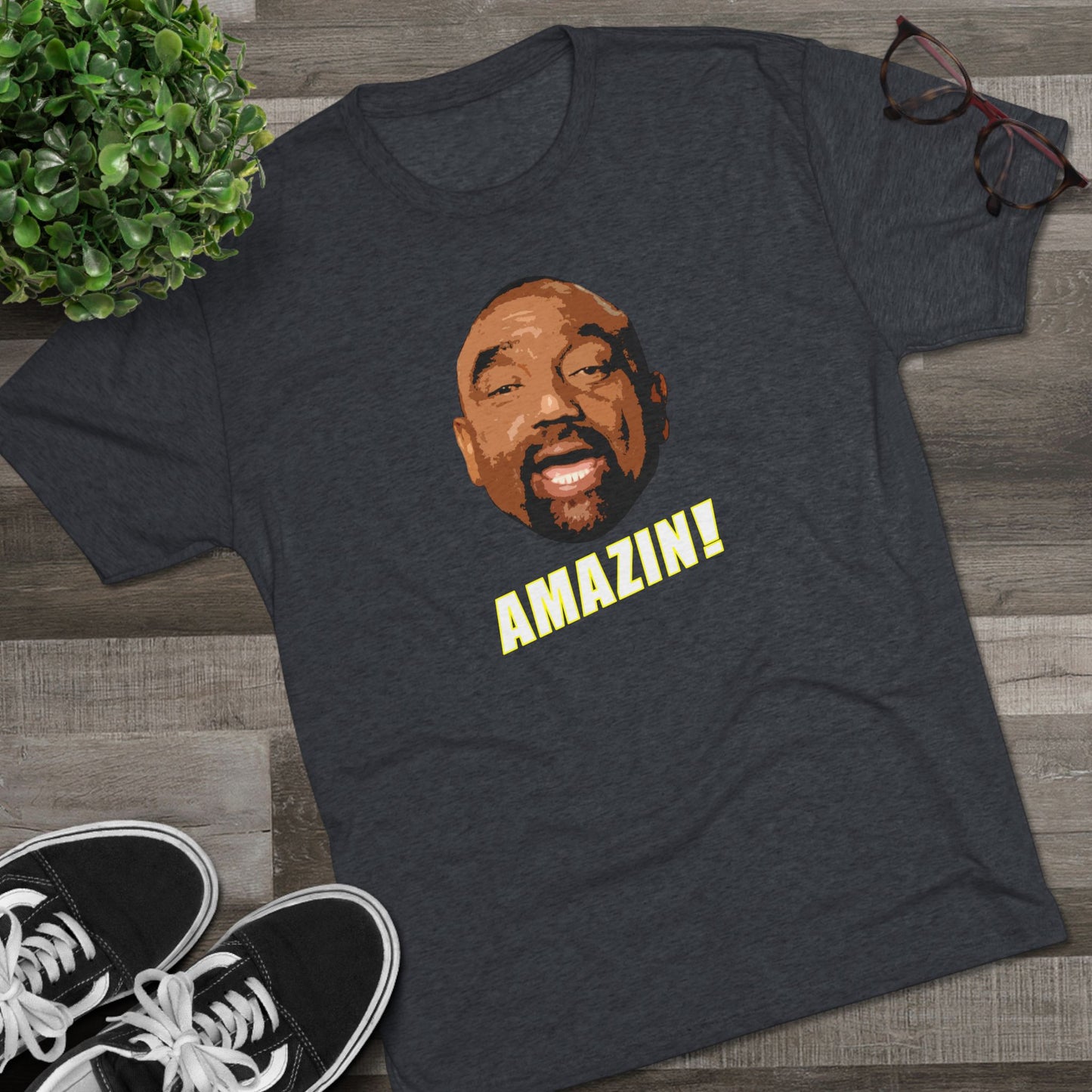 AMAZIN! Jesse Face Tri-Blend Crew Tee