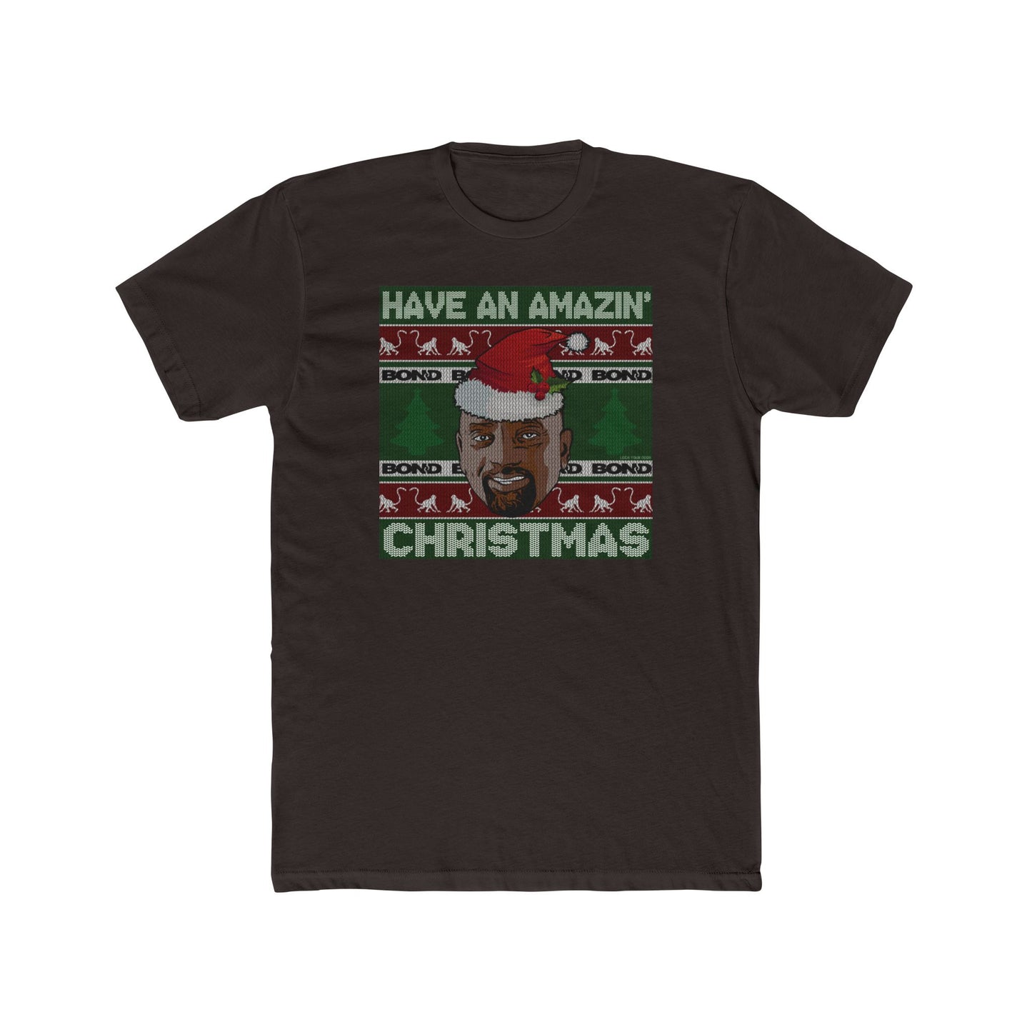 Have an Amazin' Monkey Christmas T-Shirt | Gildan