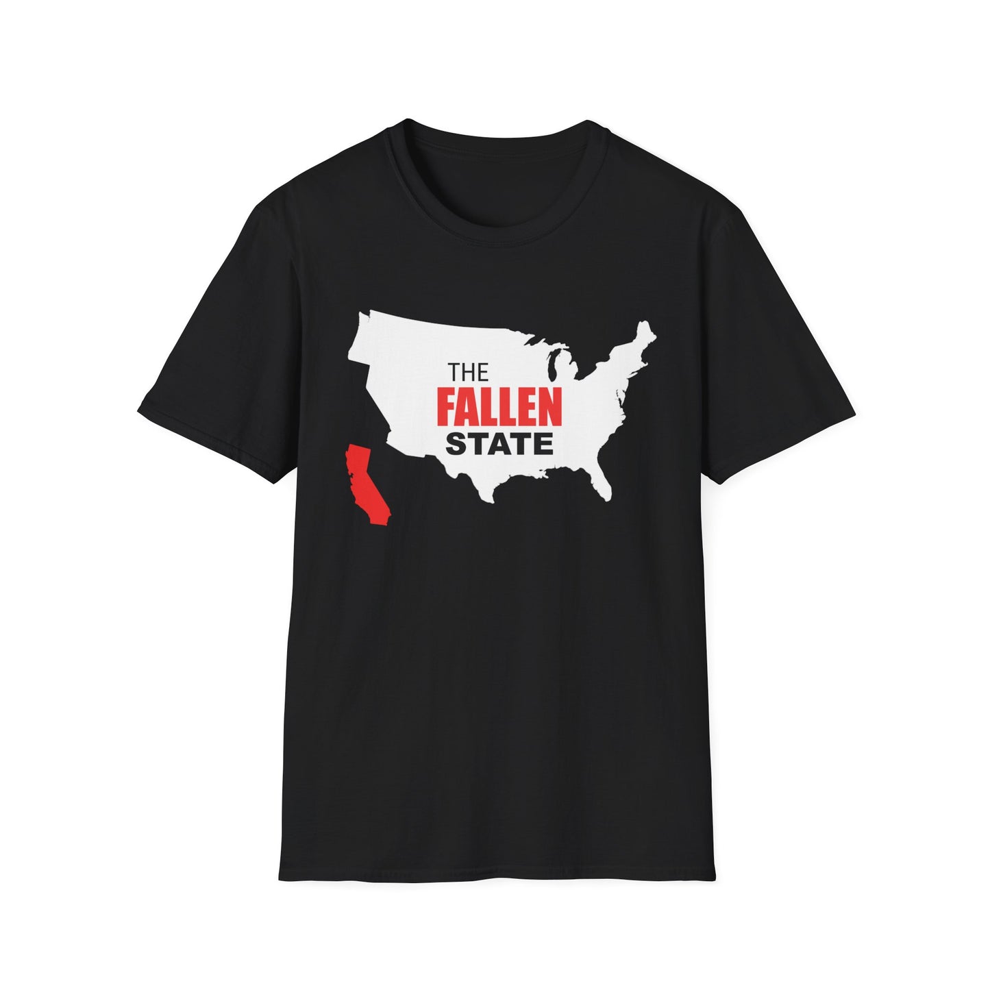 The Fallen State CA T-Shirt | Gildan