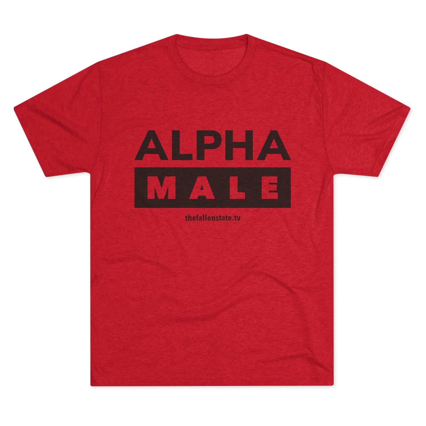 Alpha Male | Tri-Blend Crew Tee